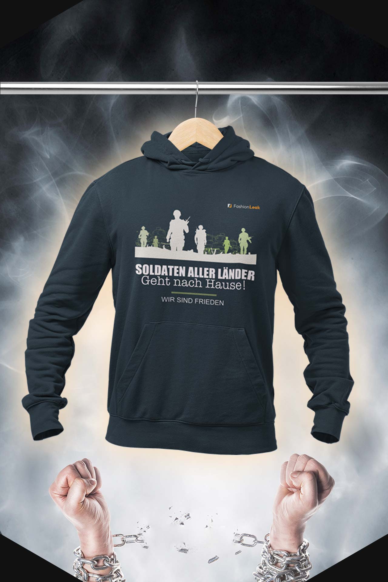 HerrenLeak Hoodie - Freedom-Seeker