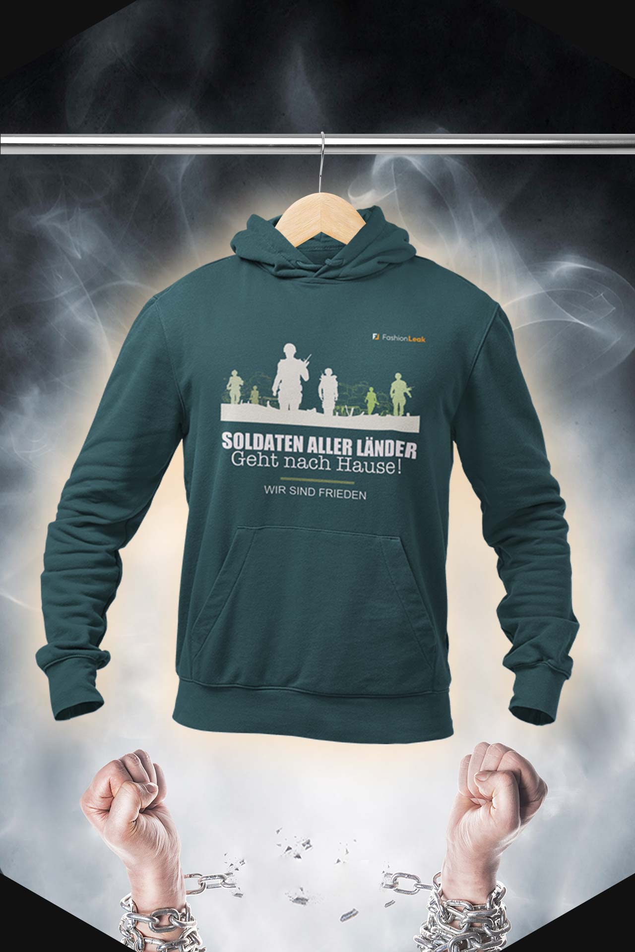 HerrenLeak Hoodie - Freedom-Seeker