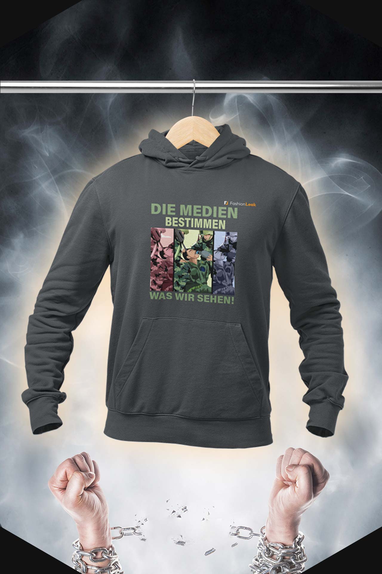 HerrenLeak Hoodie - The Brainwasher