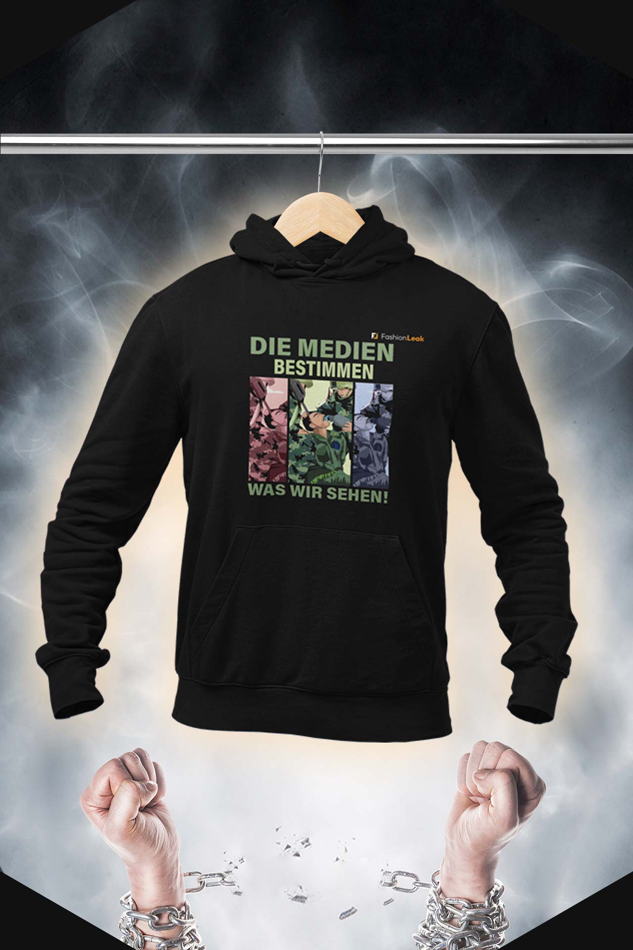 HerrenLeak Hoodie - The Brainwasher