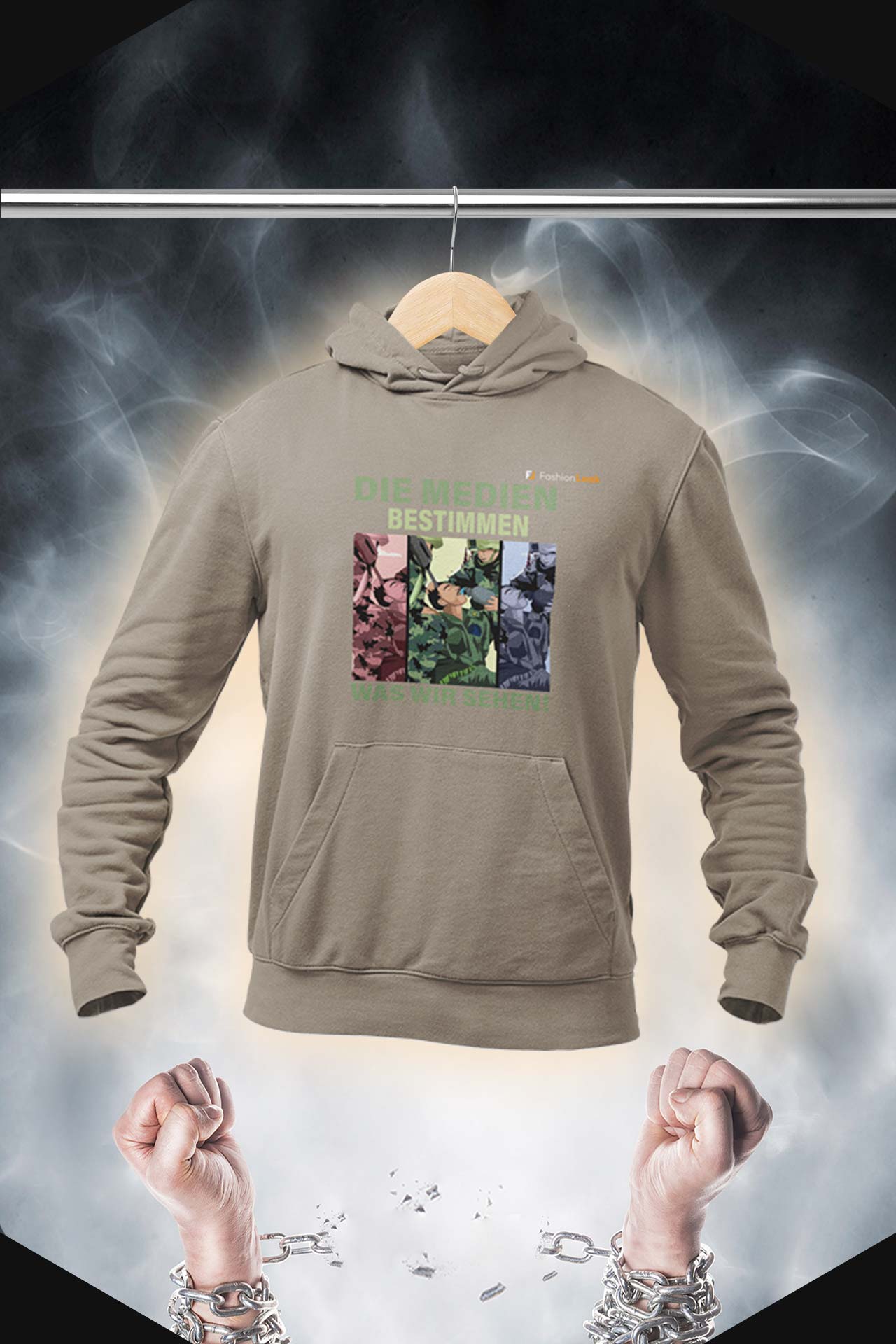 HerrenLeak Hoodie - The Brainwasher