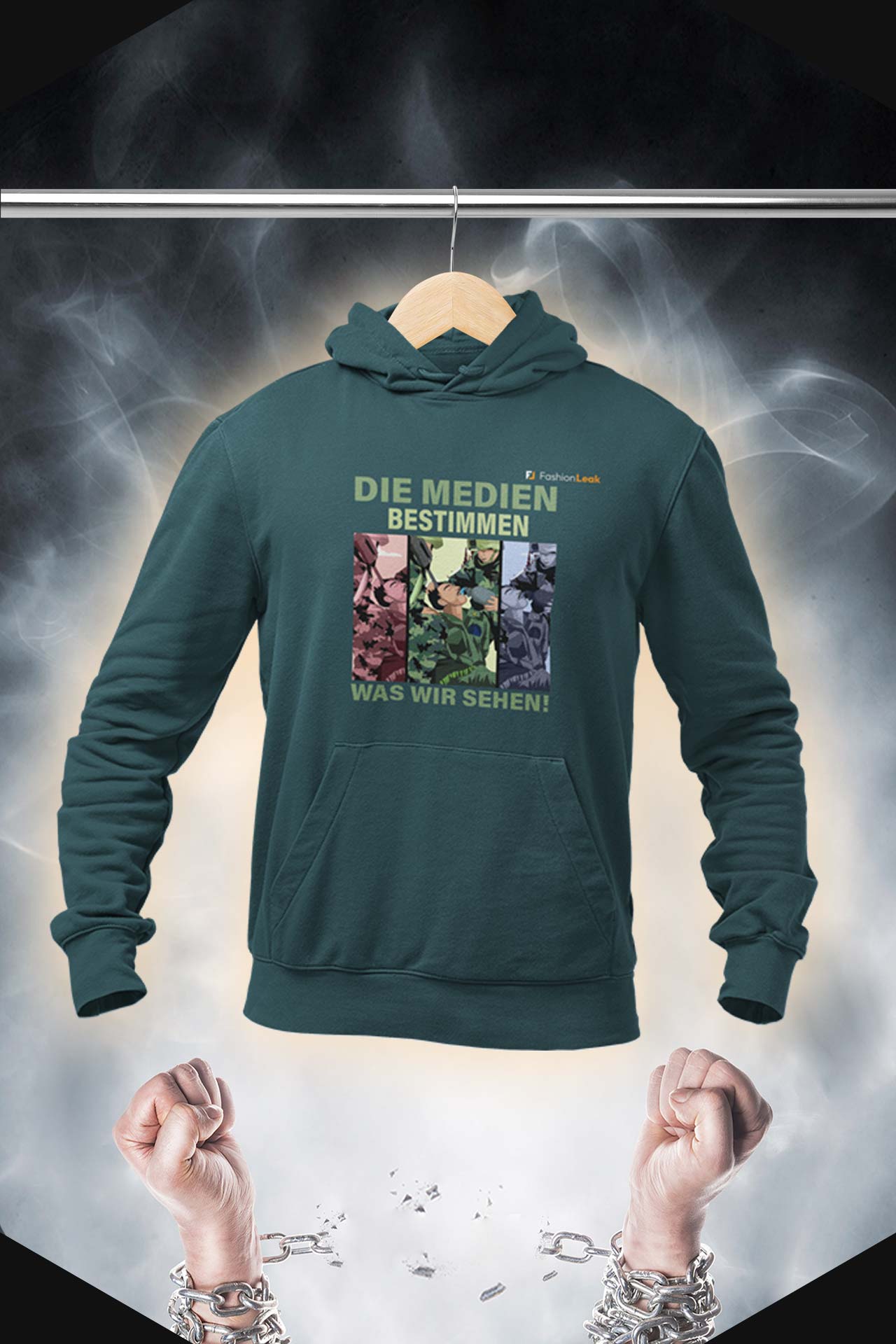 HerrenLeak Hoodie - The Brainwasher