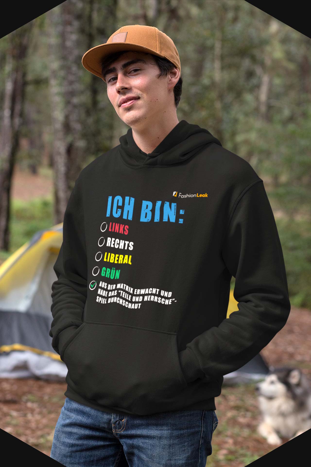 HerrenLeak Hoodie - The Matrixxer