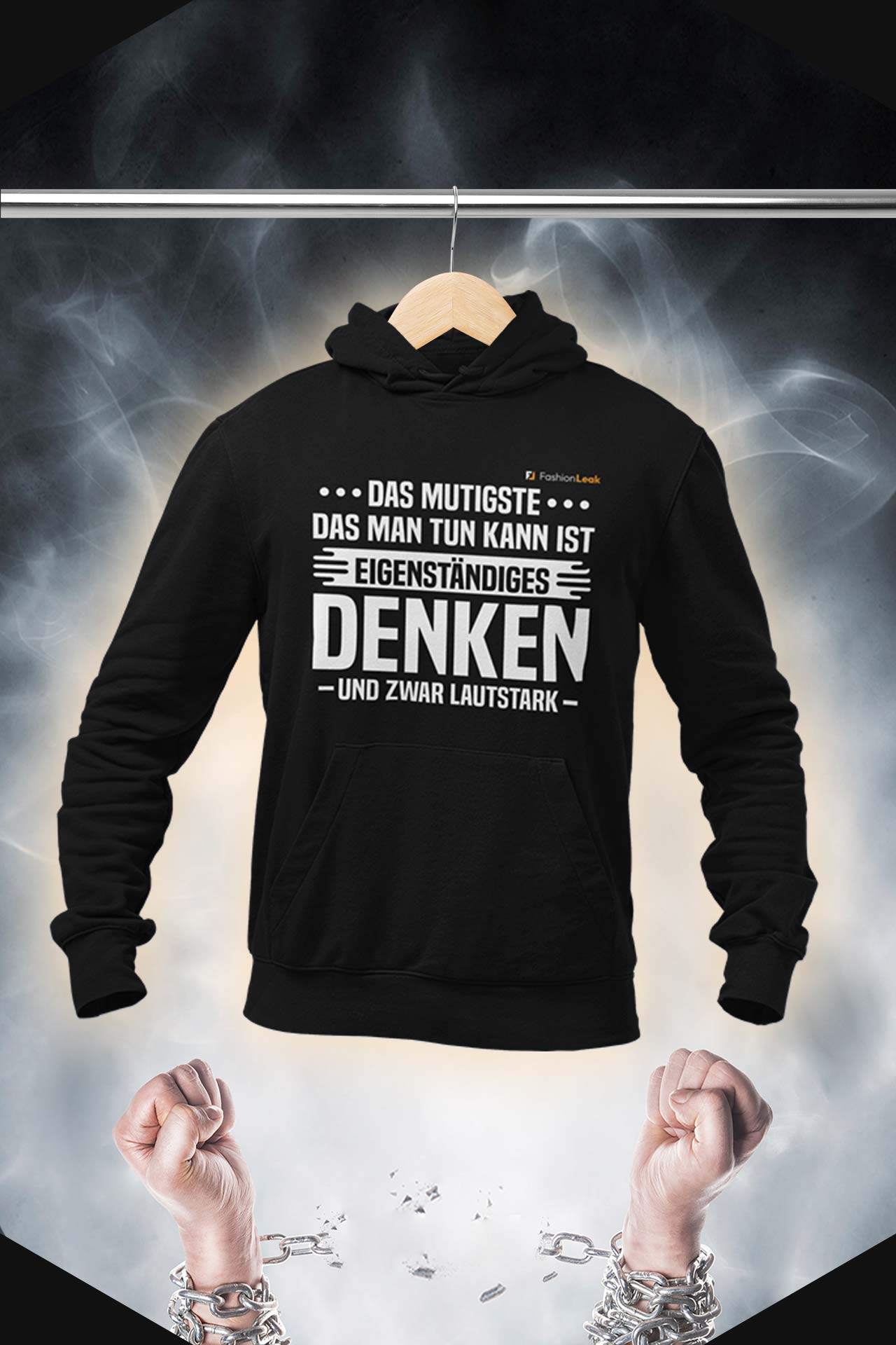 HerrenLeak Hoodie - The Thinker
