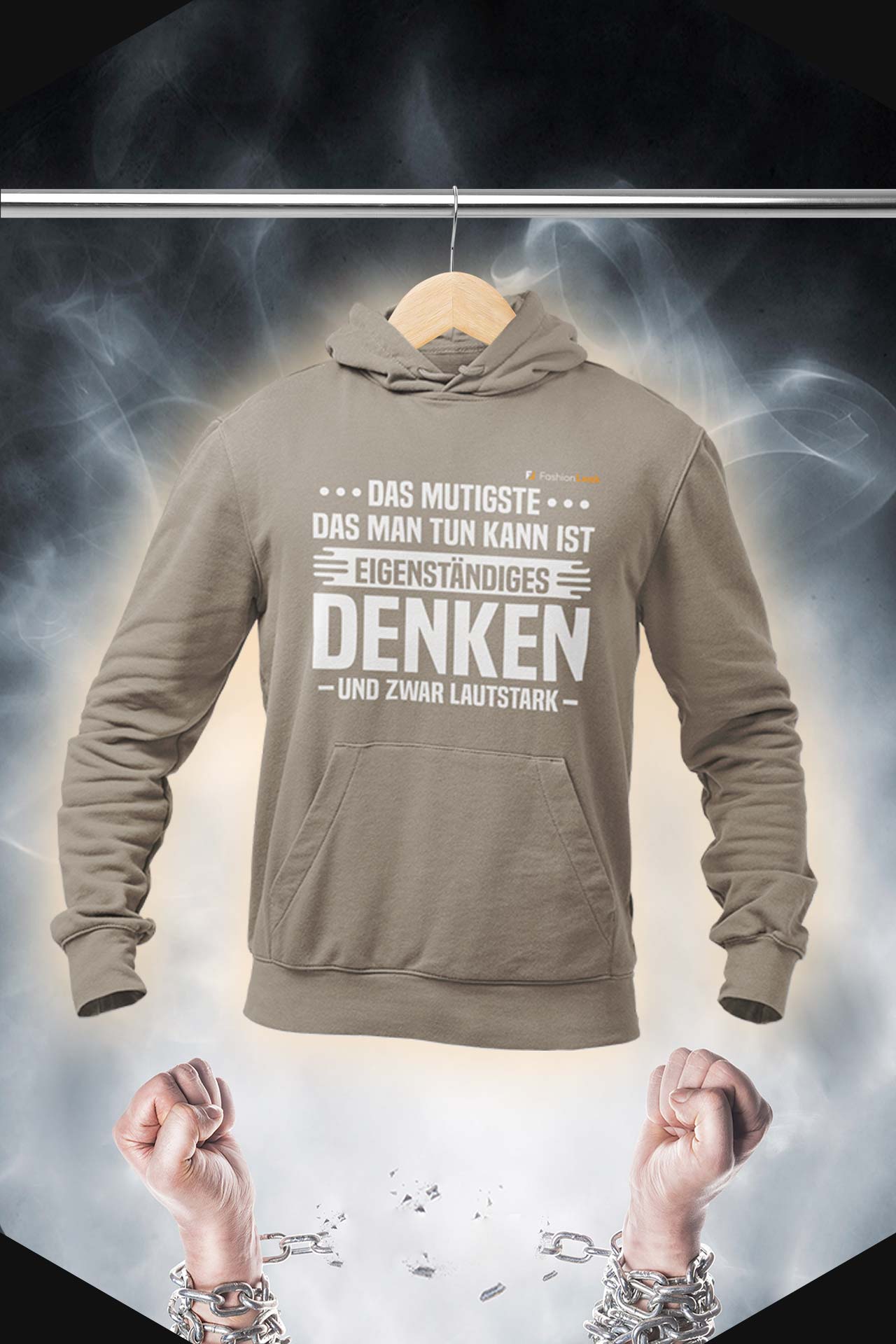 HerrenLeak Hoodie - The Thinker