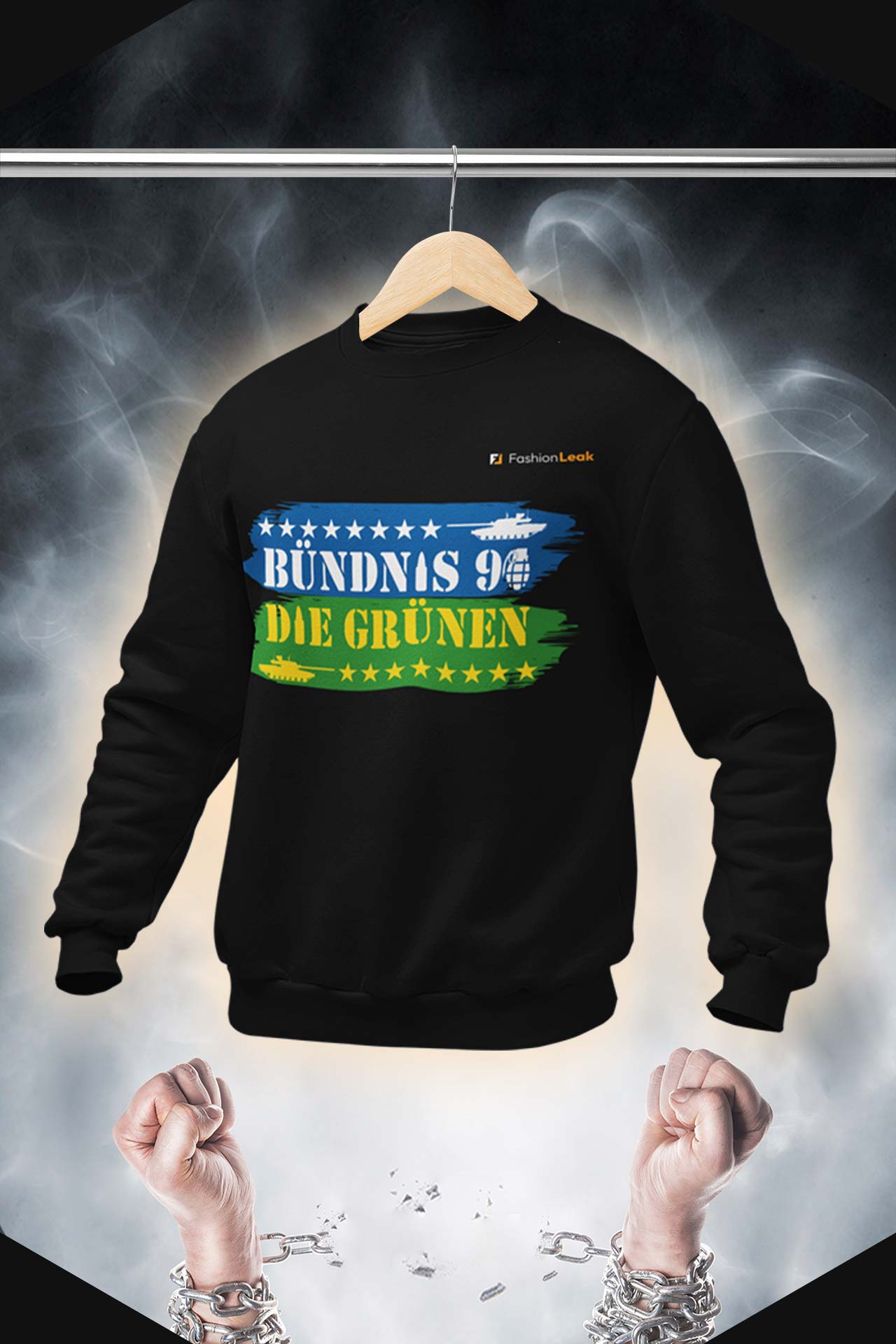 HerrenLeak Sweater - Green War