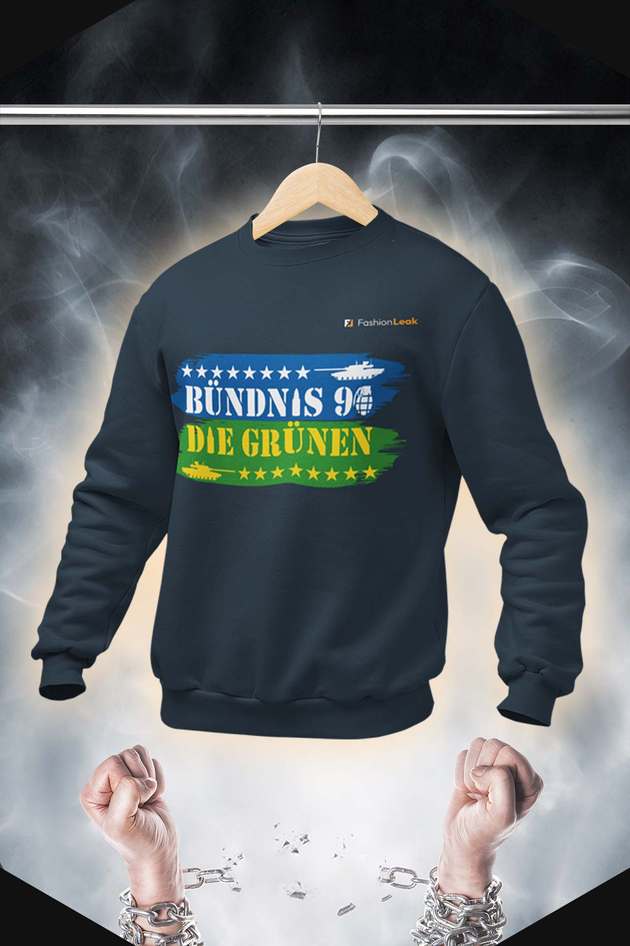 HerrenLeak Sweater - Green War