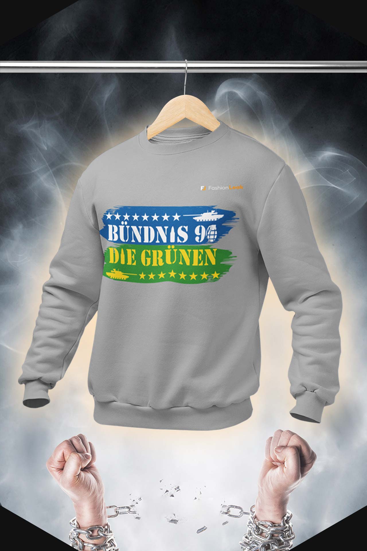 HerrenLeak Sweater - Green War