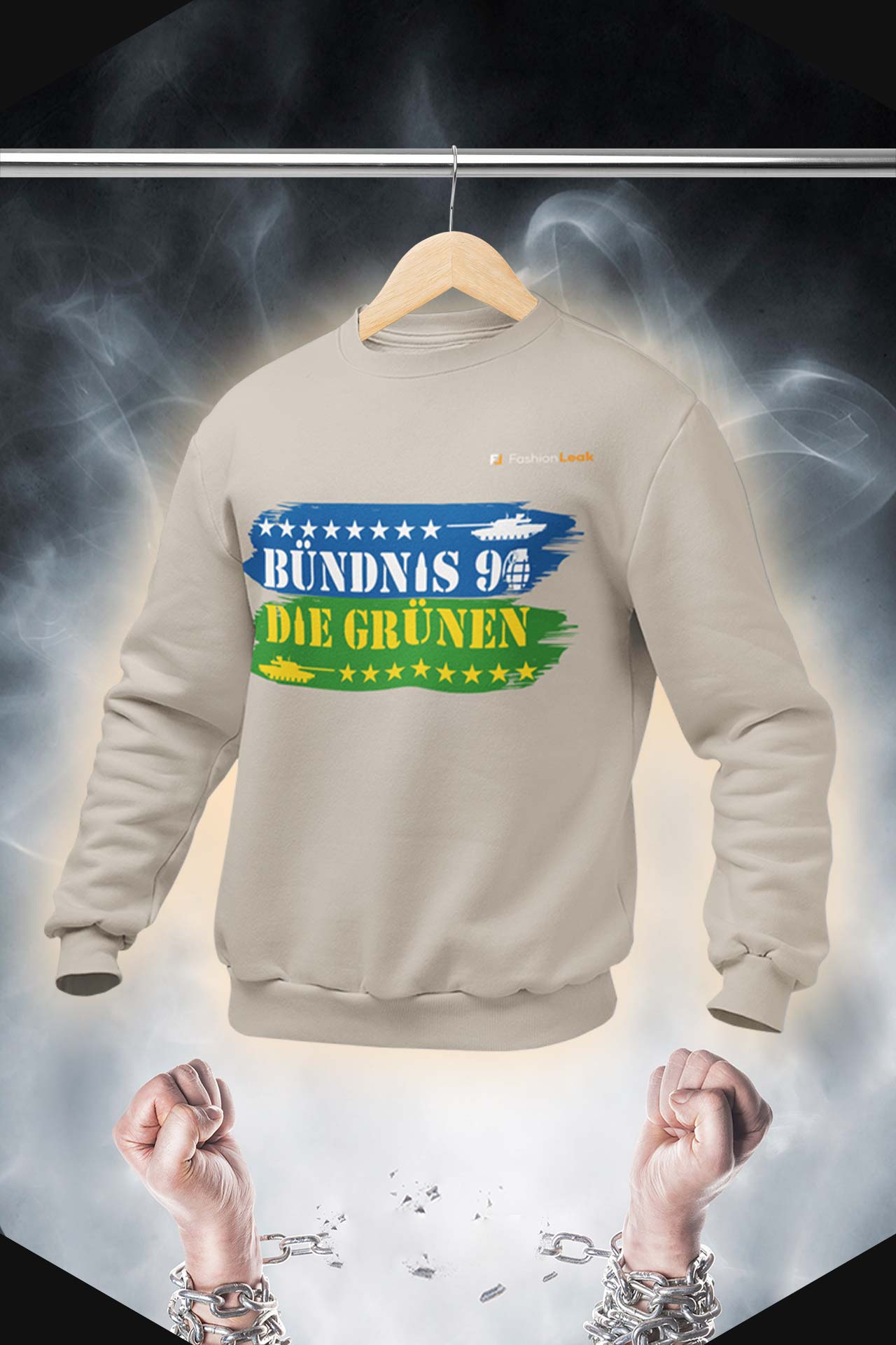 HerrenLeak Sweater - Green War