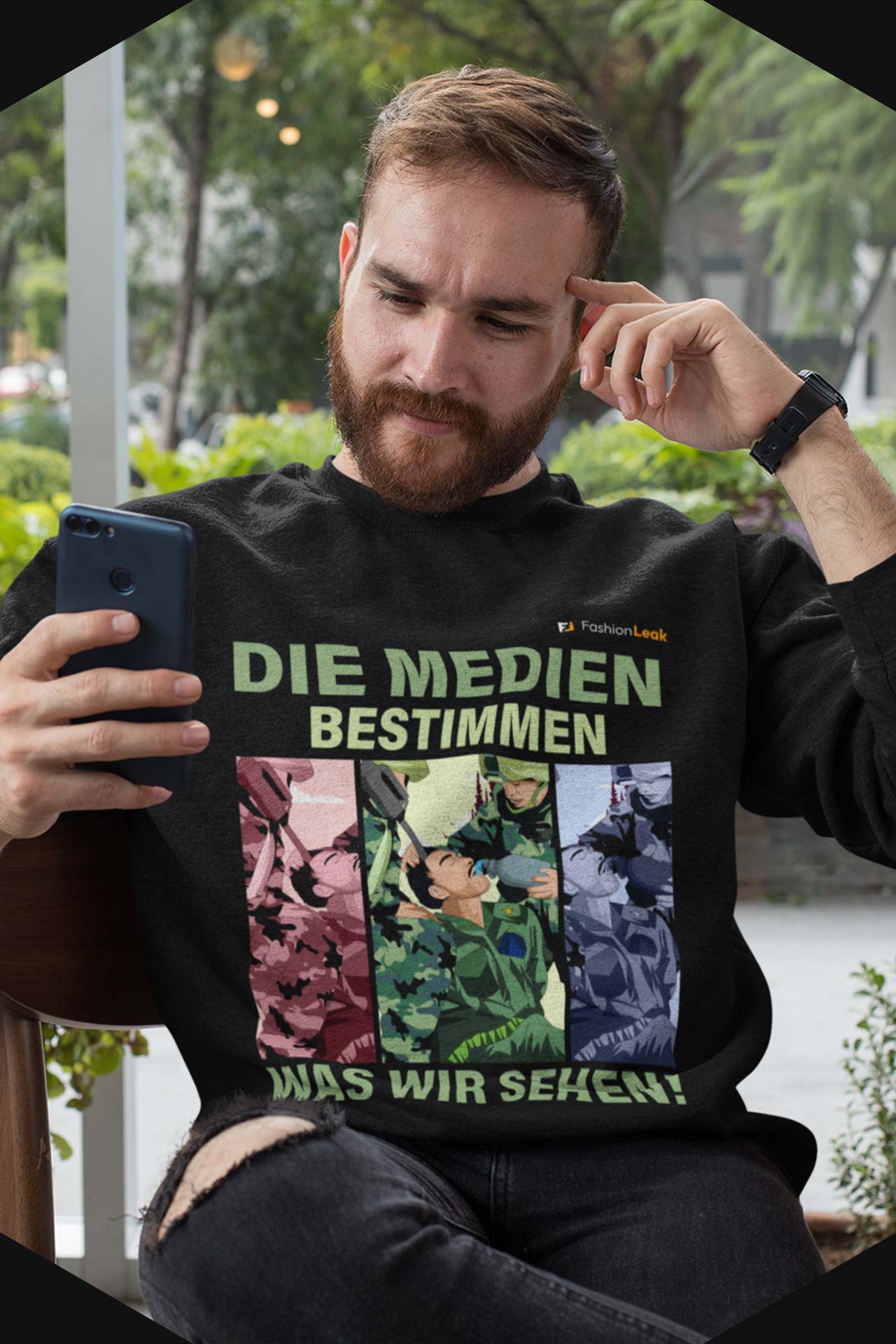 HerrenLeak Sweater - The Brainwasher