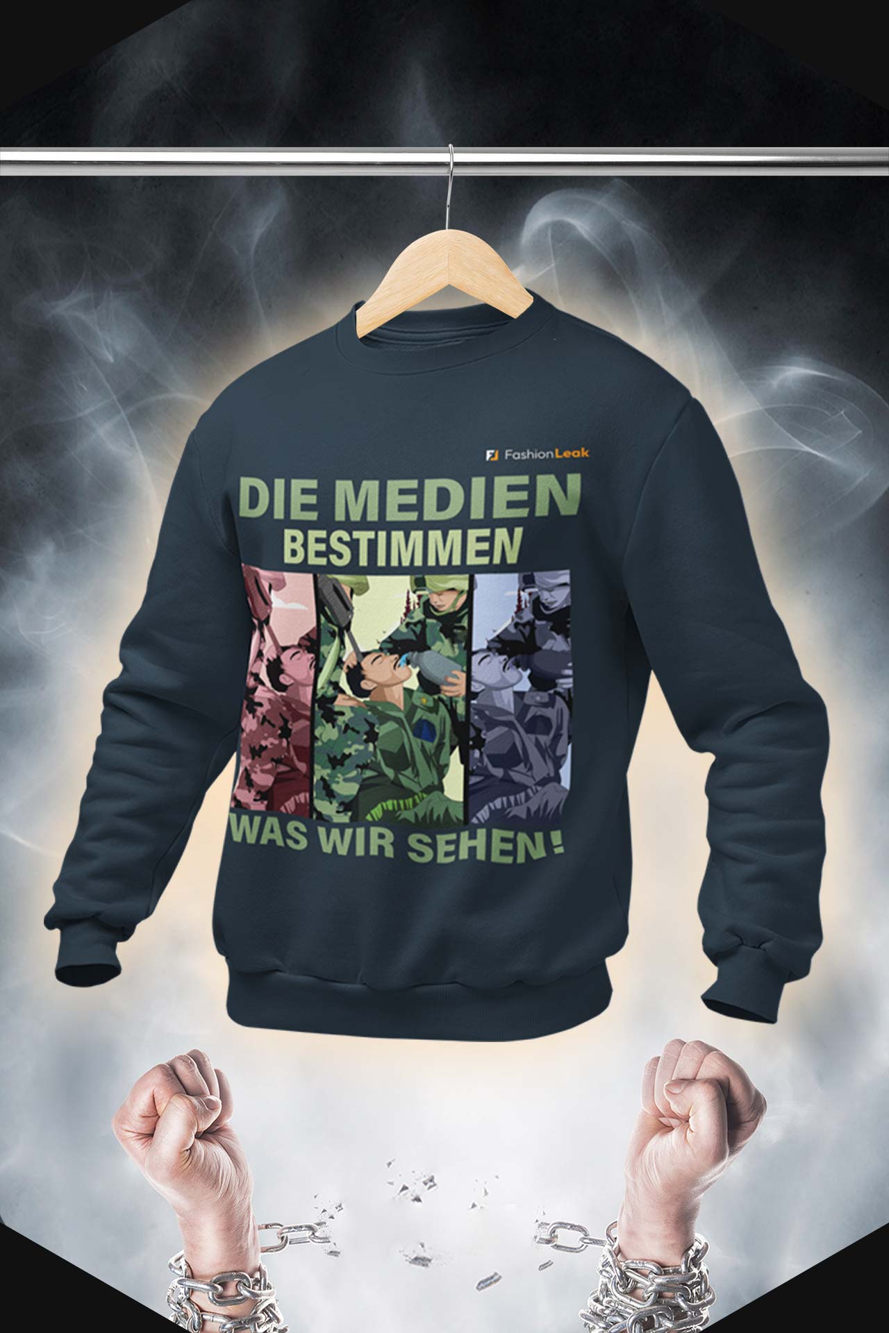 HerrenLeak Sweater - The Brainwasher