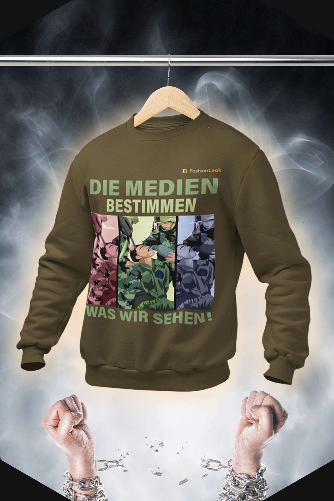 HerrenLeak Sweater - The Brainwasher