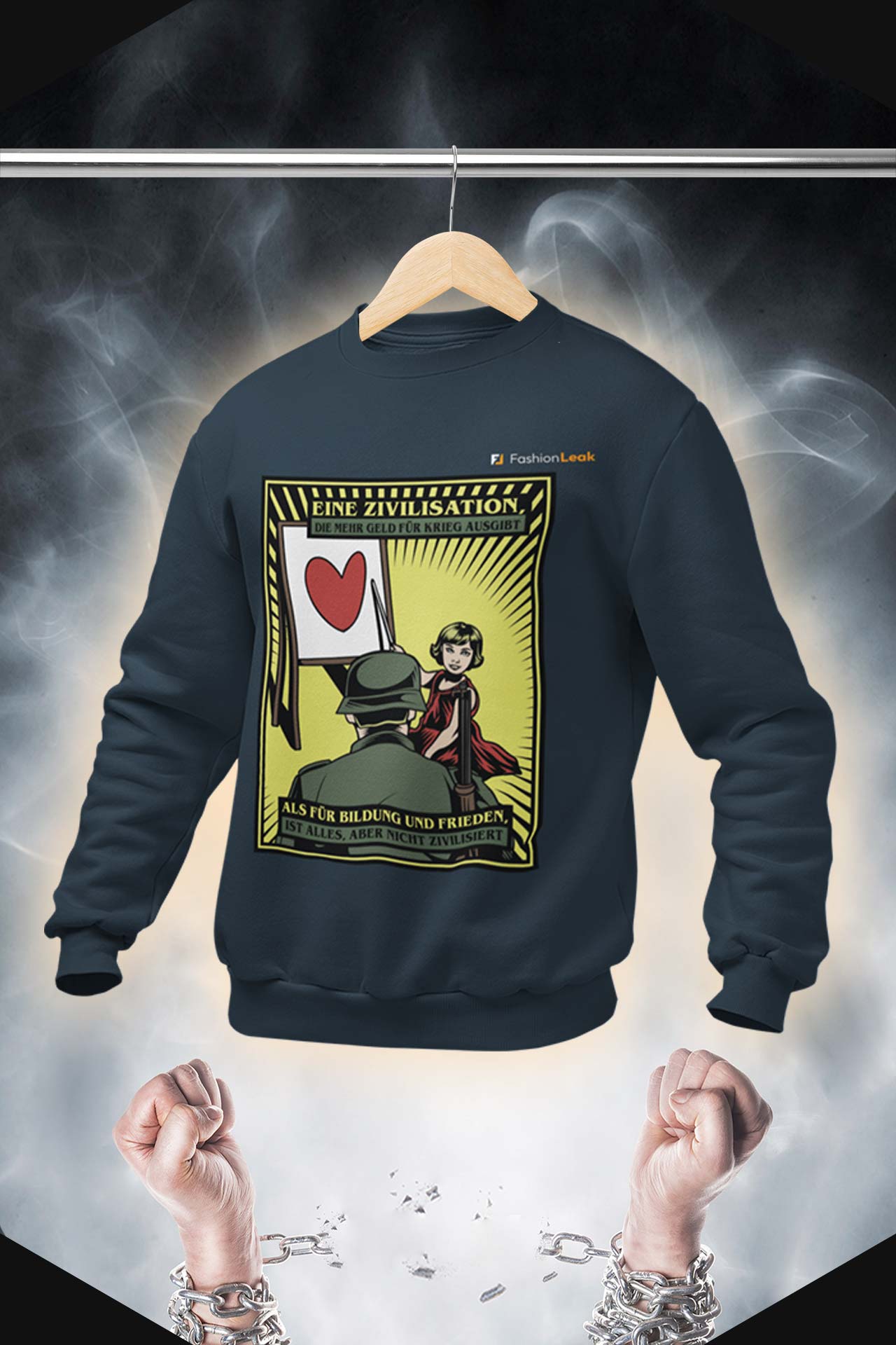 HerrenLeak Sweater - The Civilizer