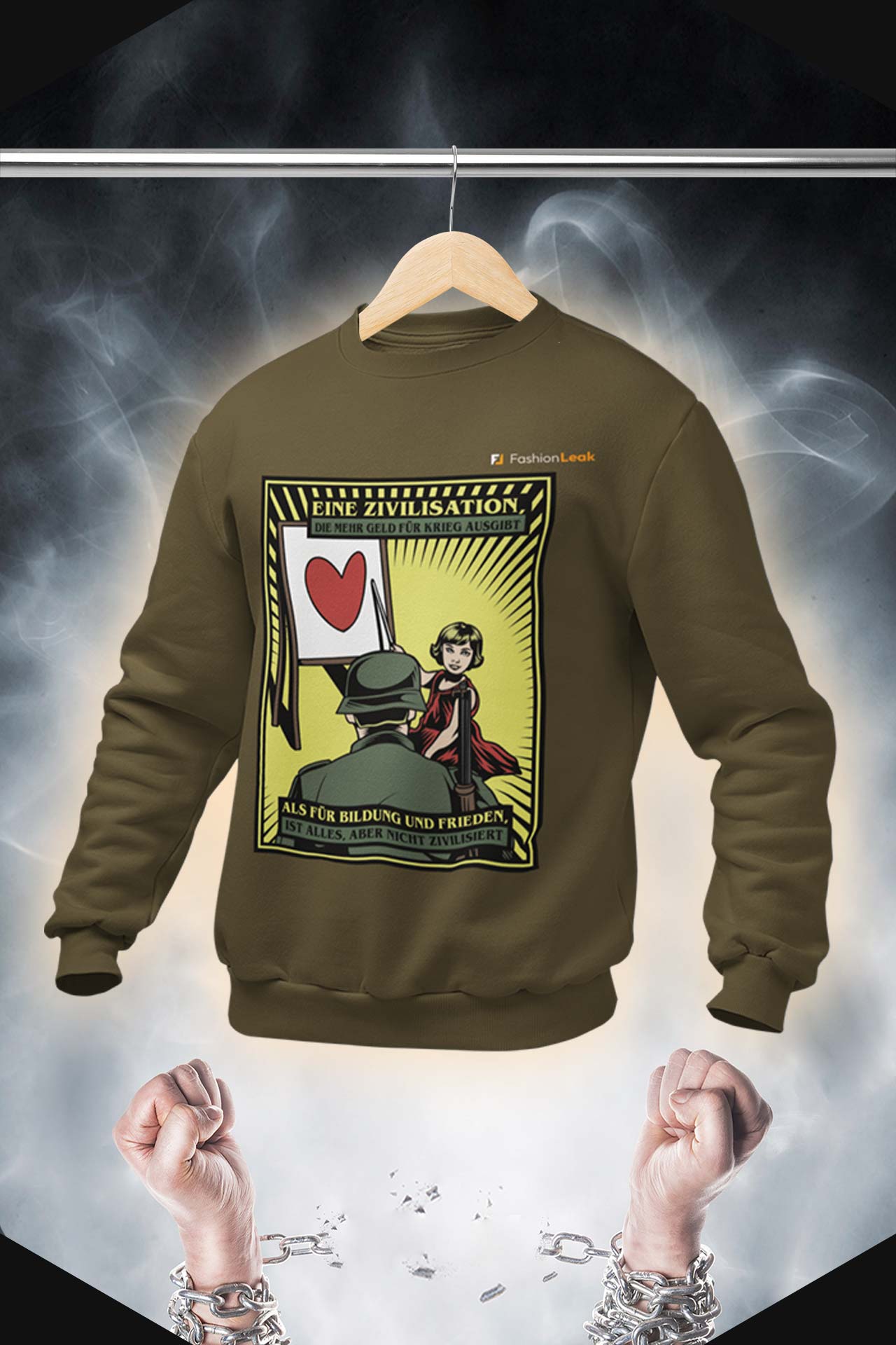 HerrenLeak Sweater - The Civilizer