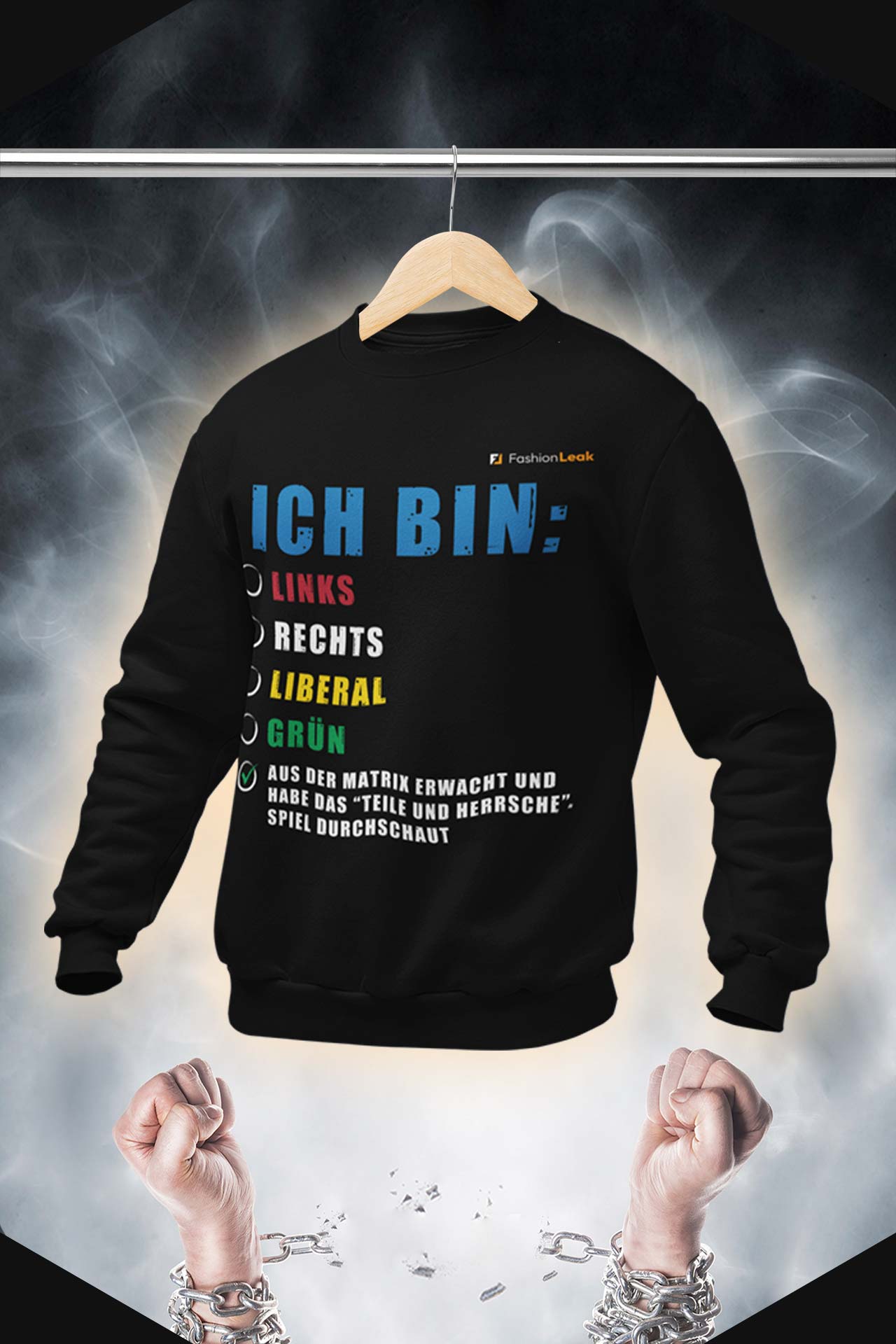 HerrenLeak Sweater - The Matrixxer
