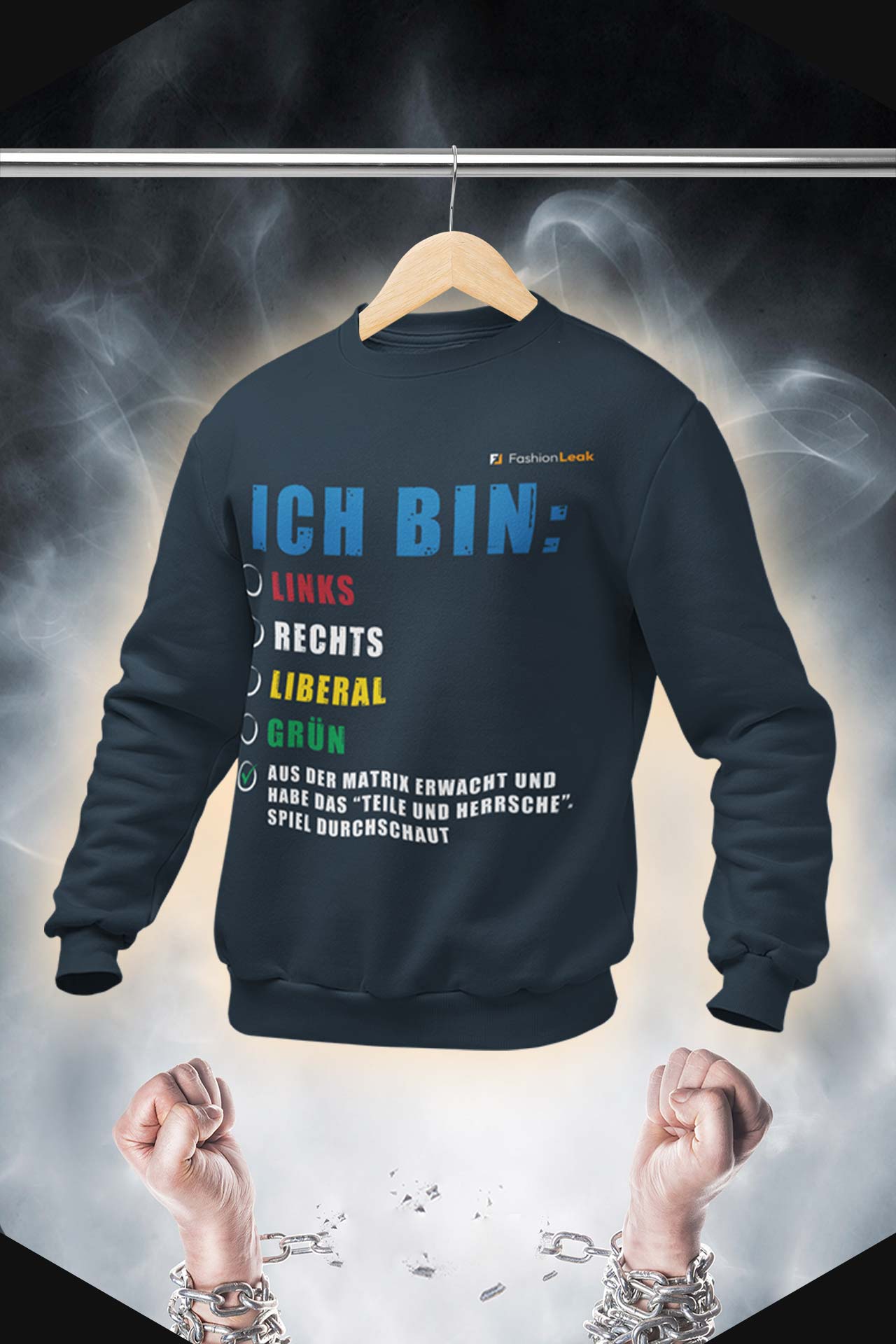 HerrenLeak Sweater - The Matrixxer