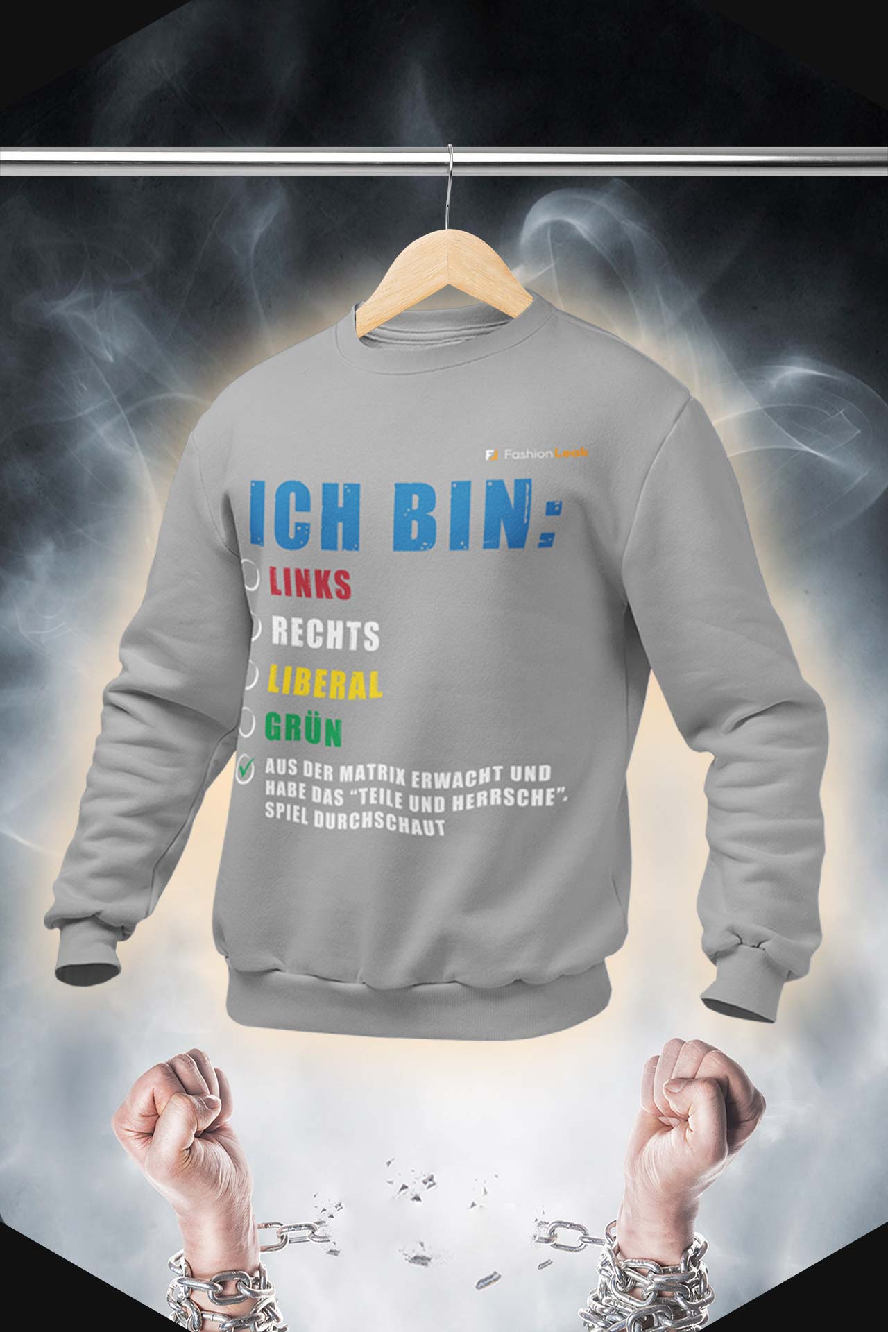 HerrenLeak Sweater - The Matrixxer