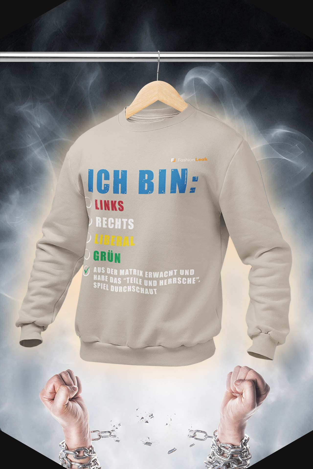 HerrenLeak Sweater - The Matrixxer