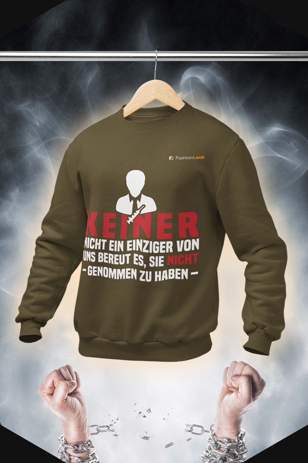 HerrenLeak Sweater - The Vaxno