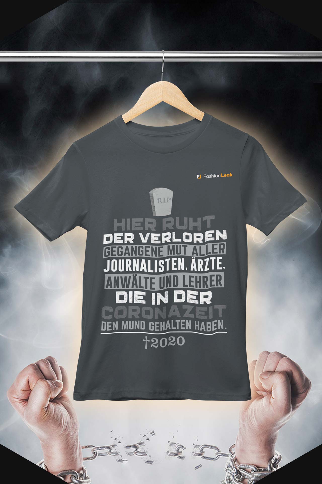 HerrenLeak T-Shirt (Normalfit) - The C-Ripper