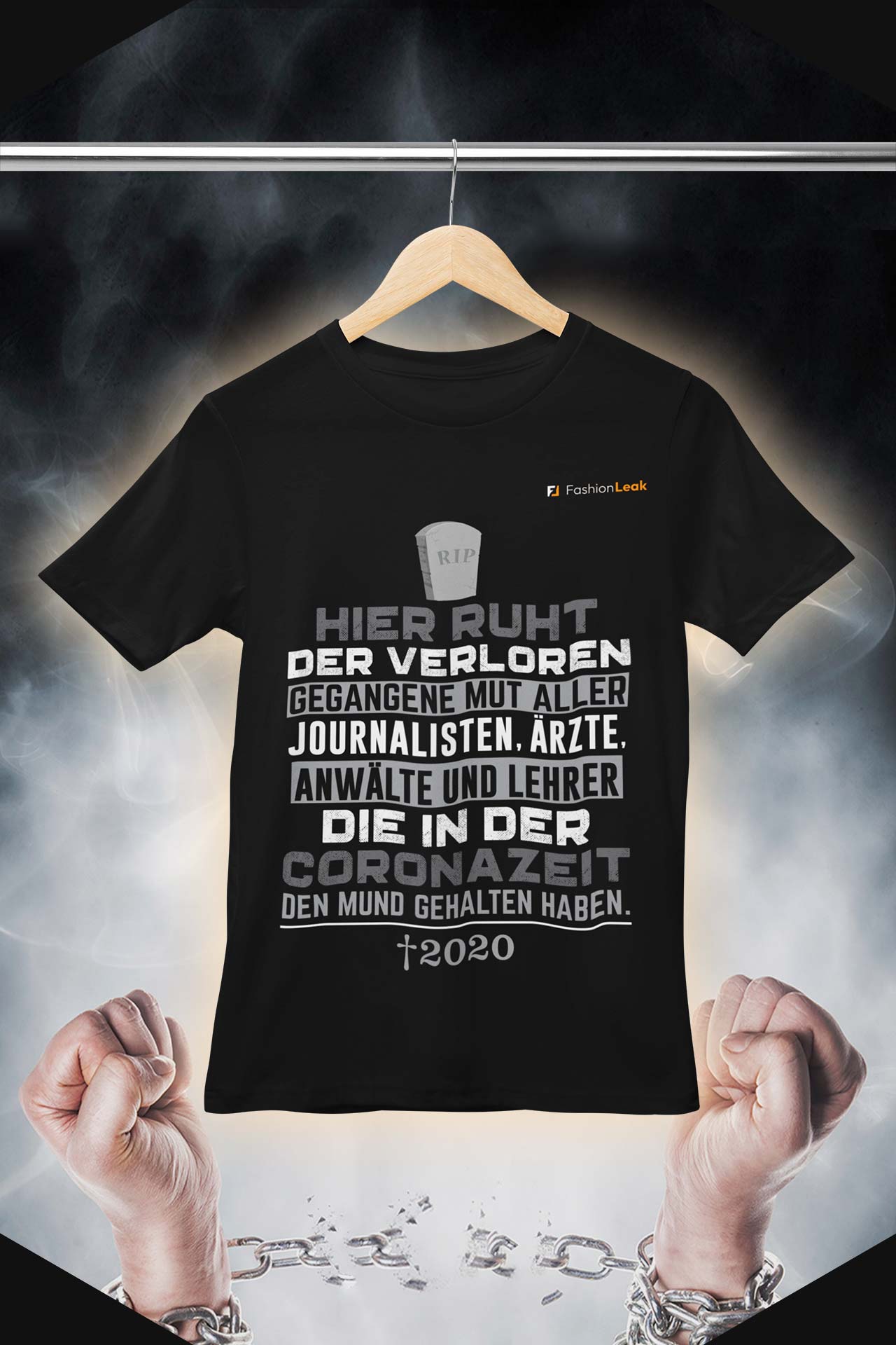 HerrenLeak T-Shirt (Normalfit) - The C-Ripper