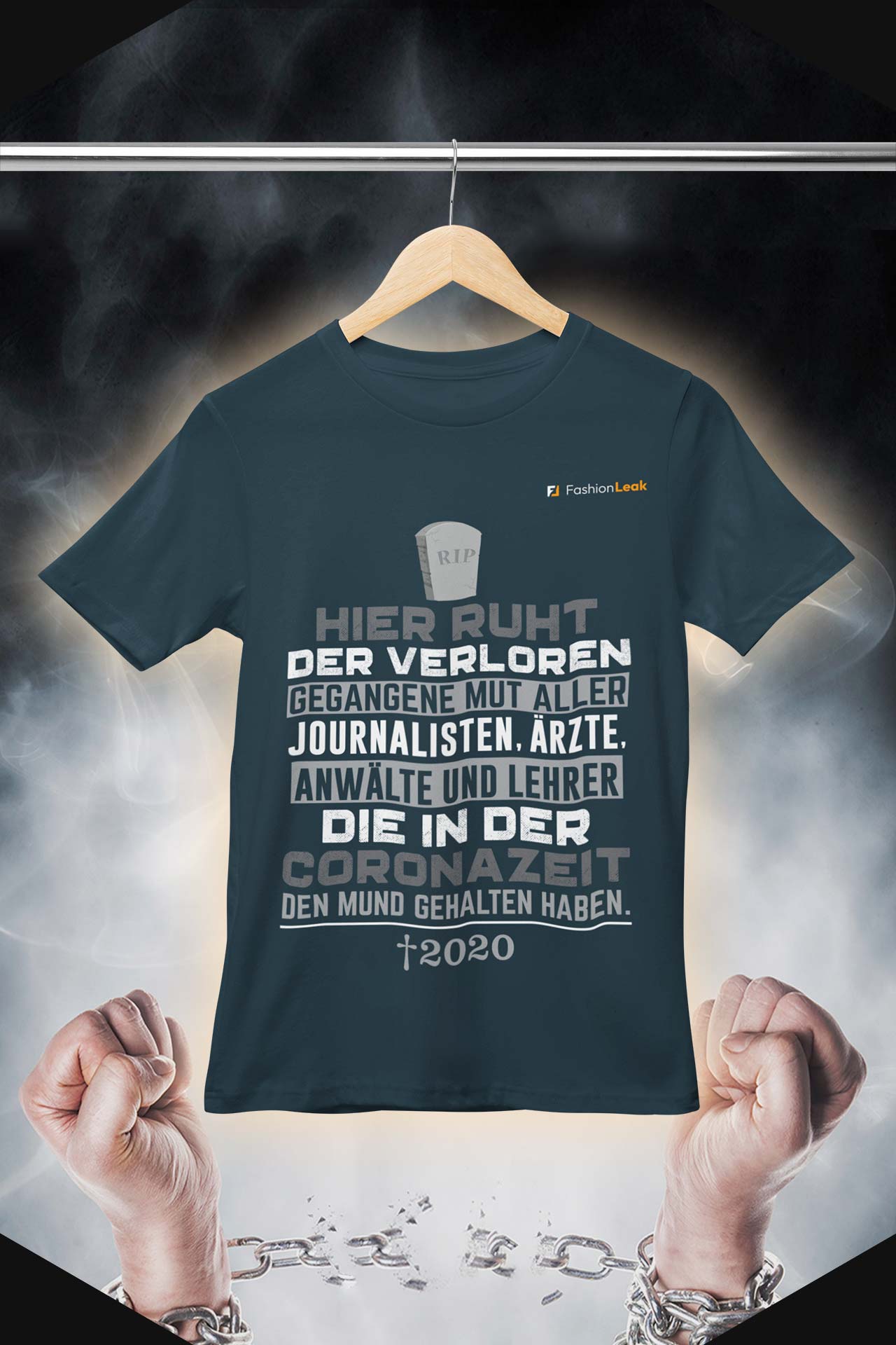 HerrenLeak T-Shirt (Normalfit) - The C-Ripper