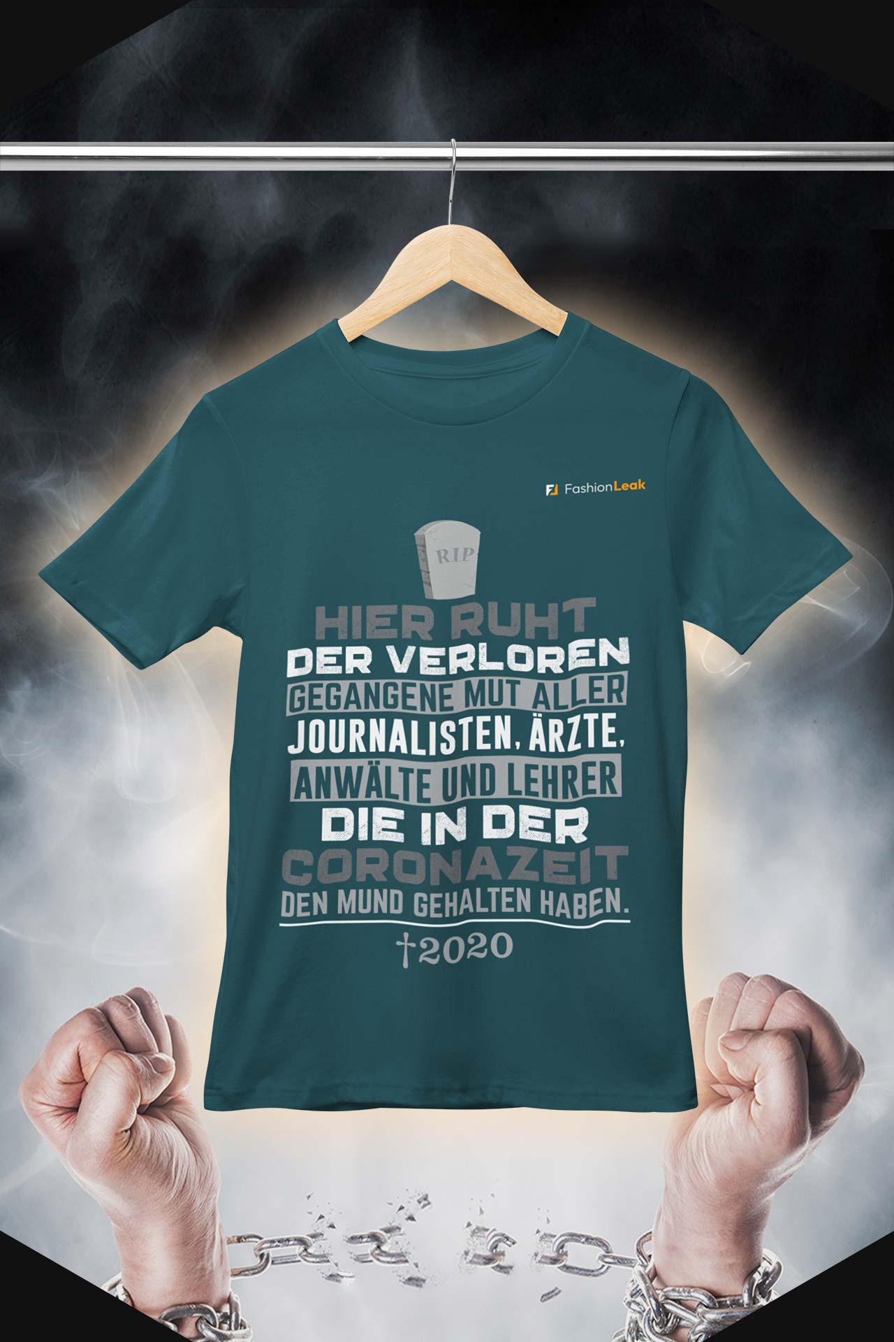 HerrenLeak T-Shirt (Normalfit) - The C-Ripper