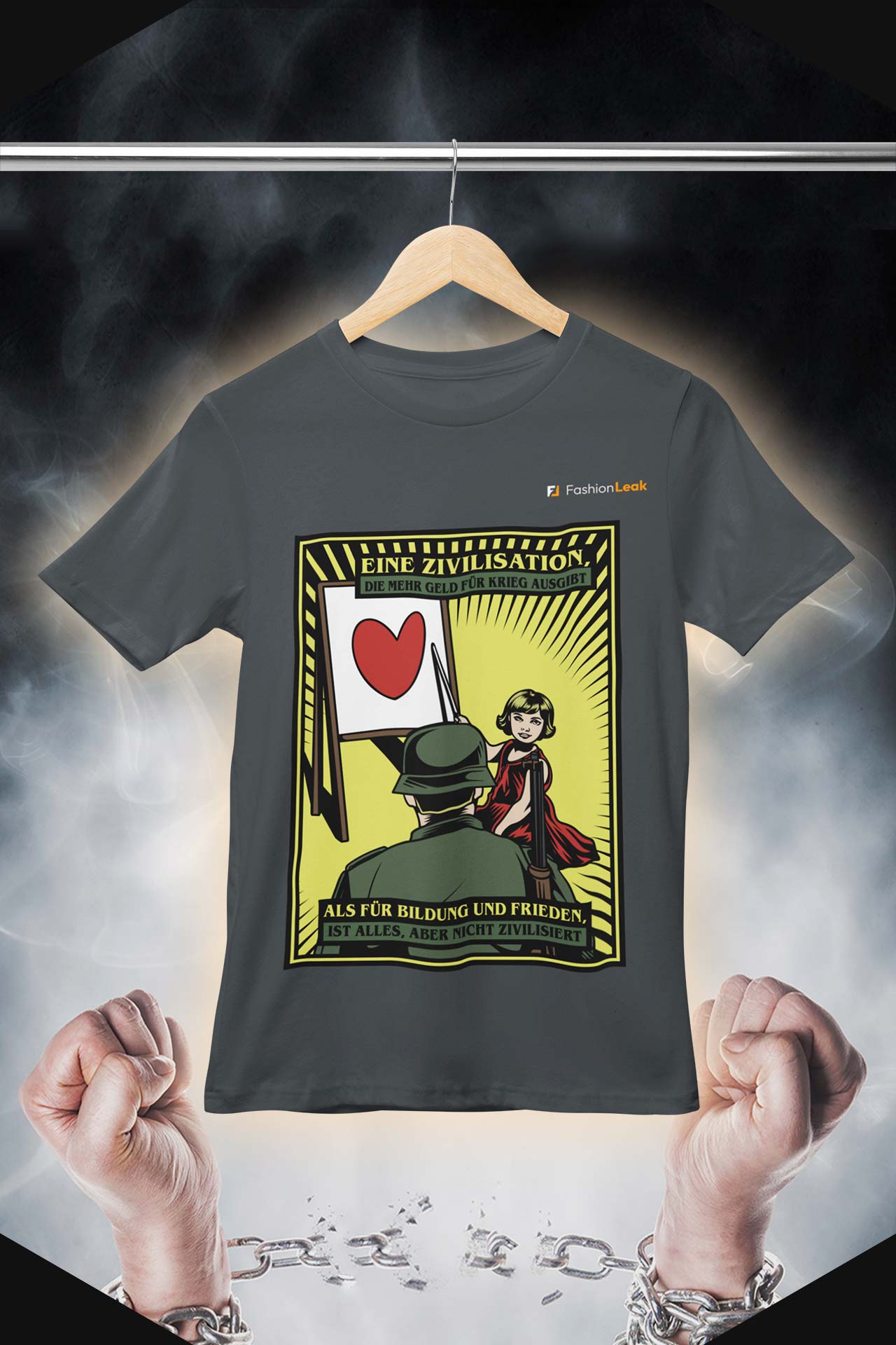 HerrenLeak T-Shirt (Normalfit) - The Civilizer