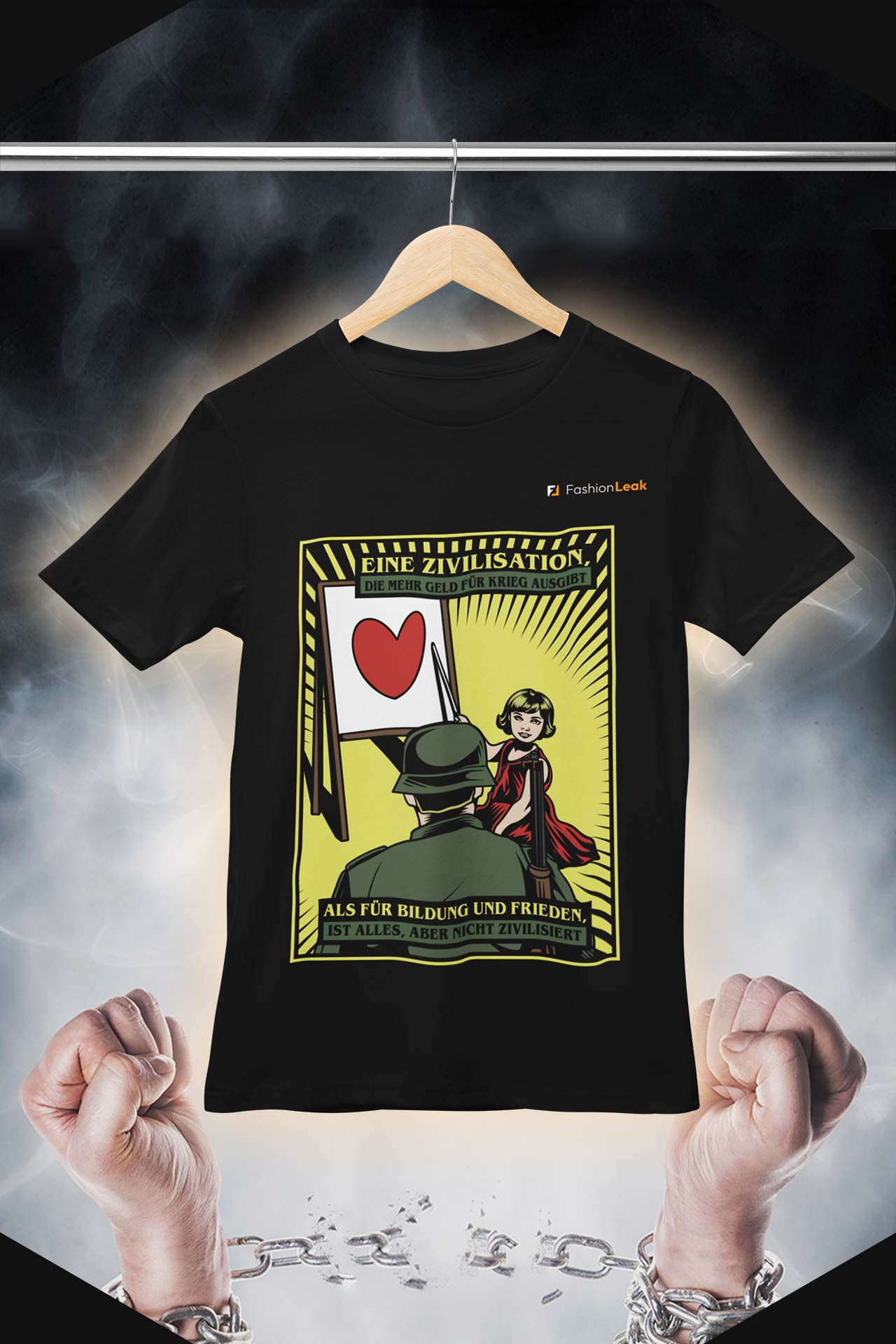 HerrenLeak T-Shirt (Normalfit) - The Civilizer