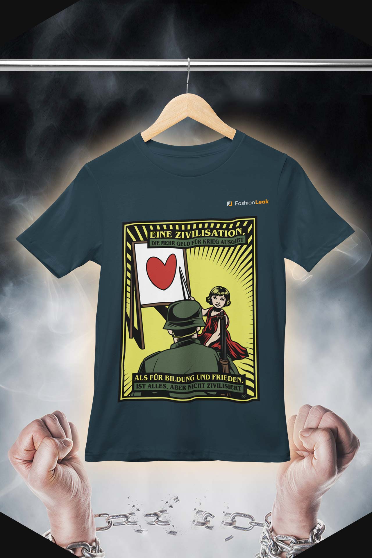 HerrenLeak T-Shirt (Normalfit) - The Civilizer