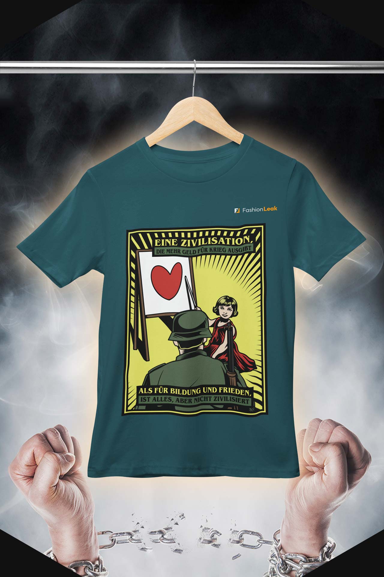 HerrenLeak T-Shirt (Normalfit) - The Civilizer