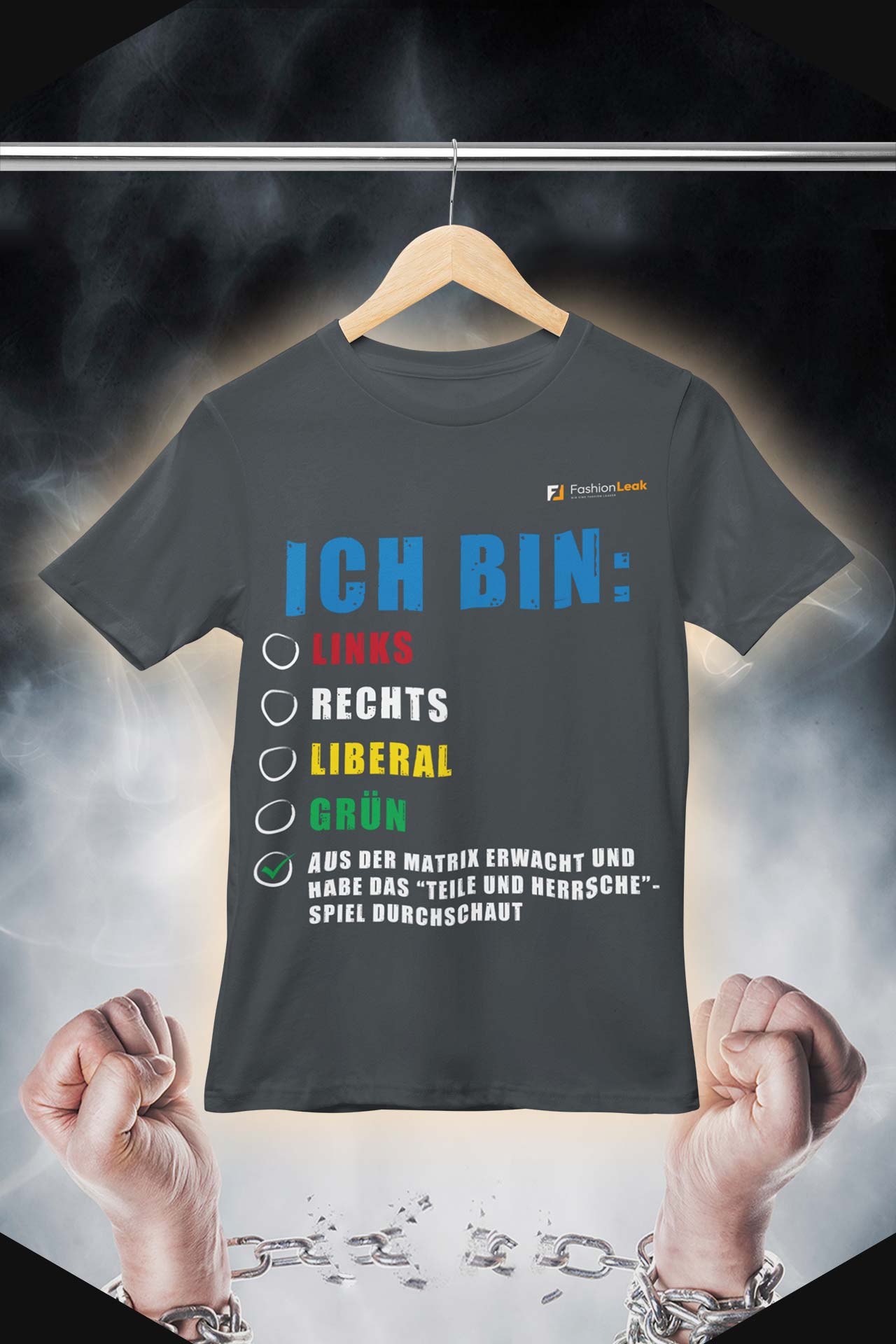 HerrenLeak T-Shirt (Normalfit) - The Matrixxer