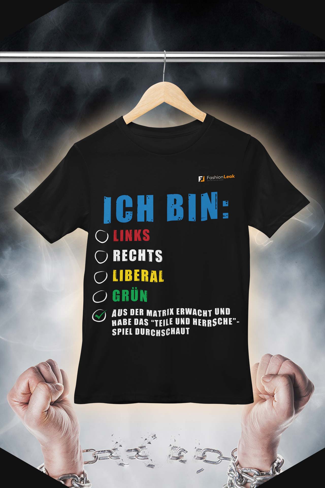 HerrenLeak T-Shirt (Normalfit) - The Matrixxer