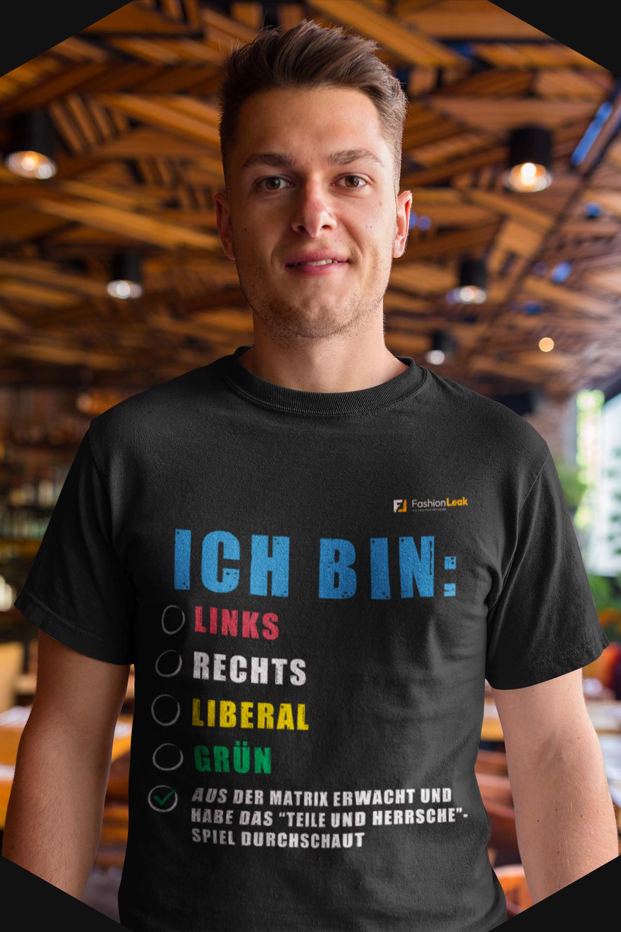 HerrenLeak T-Shirt (Normalfit) - The Matrixxer