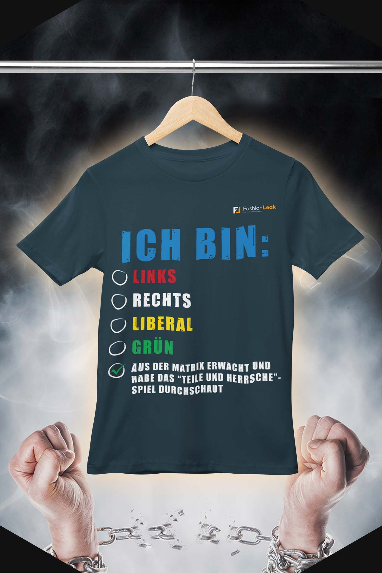 HerrenLeak T-Shirt (Normalfit) - The Matrixxer