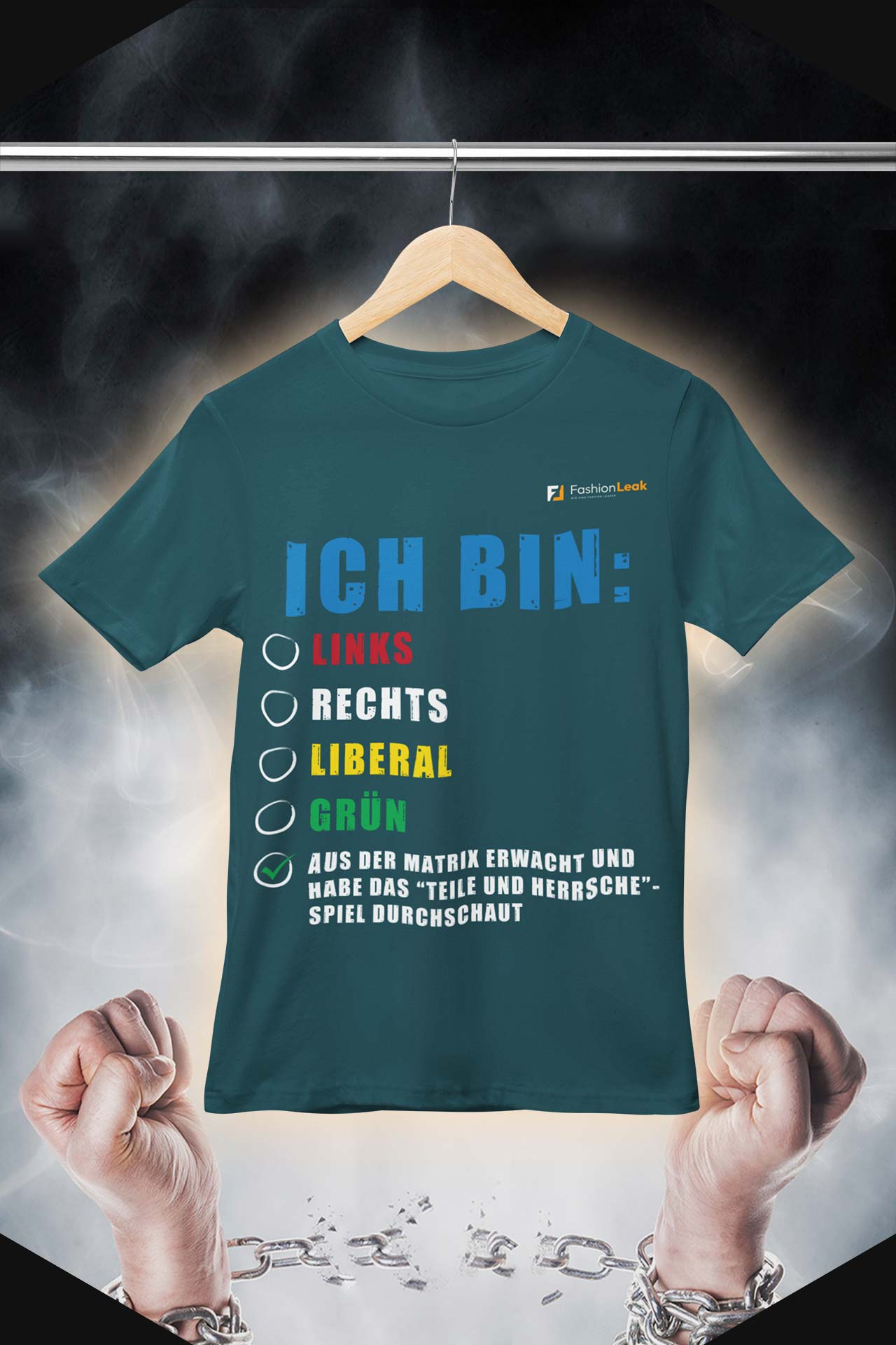 HerrenLeak T-Shirt (Normalfit) - The Matrixxer