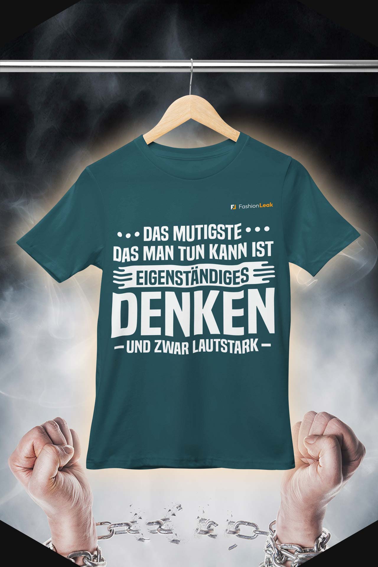 HerrenLeak T-Shirt (Normalfit) - The Thinker