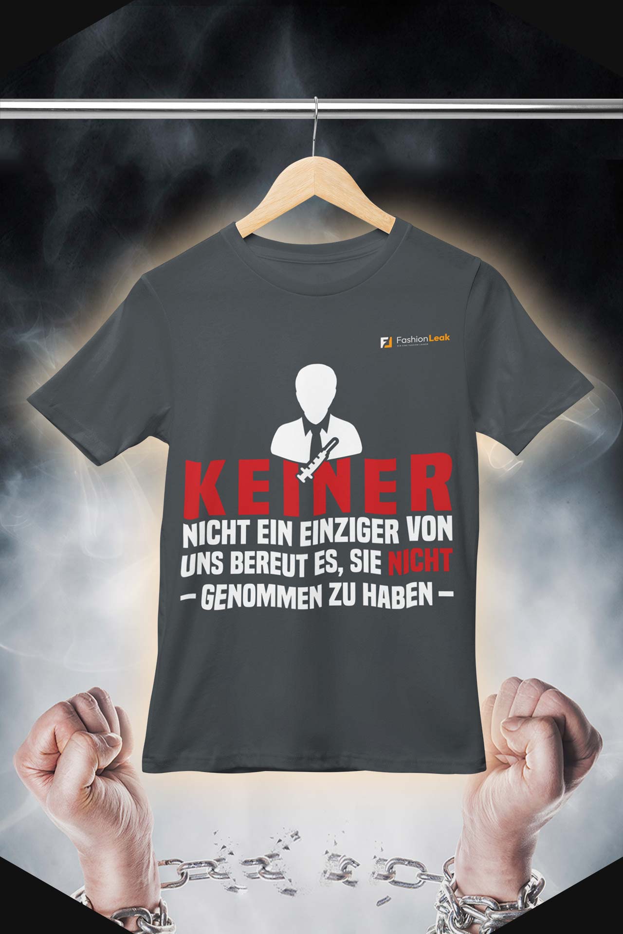 HerrenLeak T-Shirt (Normalfit) - The Vaxno