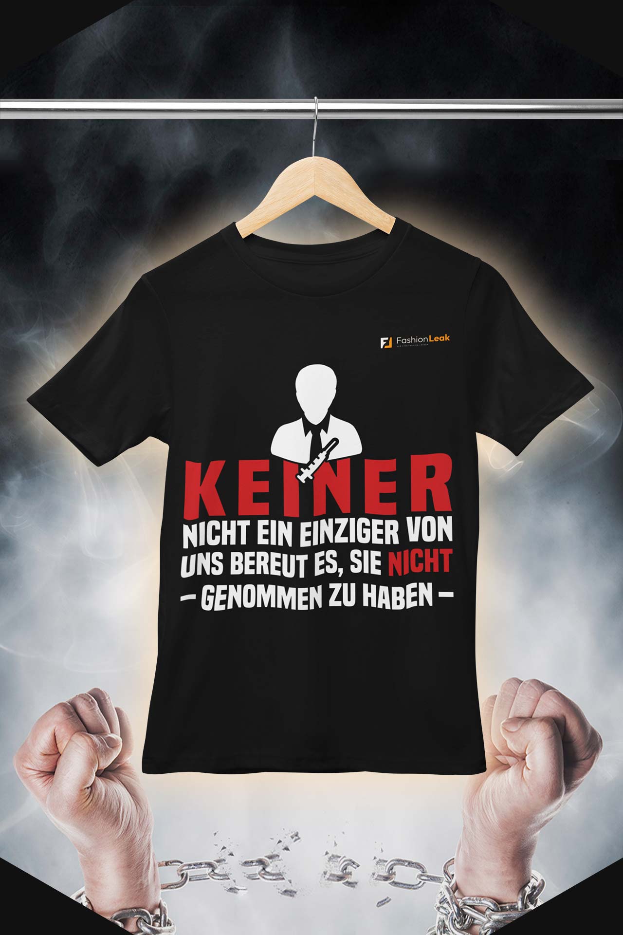 HerrenLeak T-Shirt (Normalfit) - The Vaxno