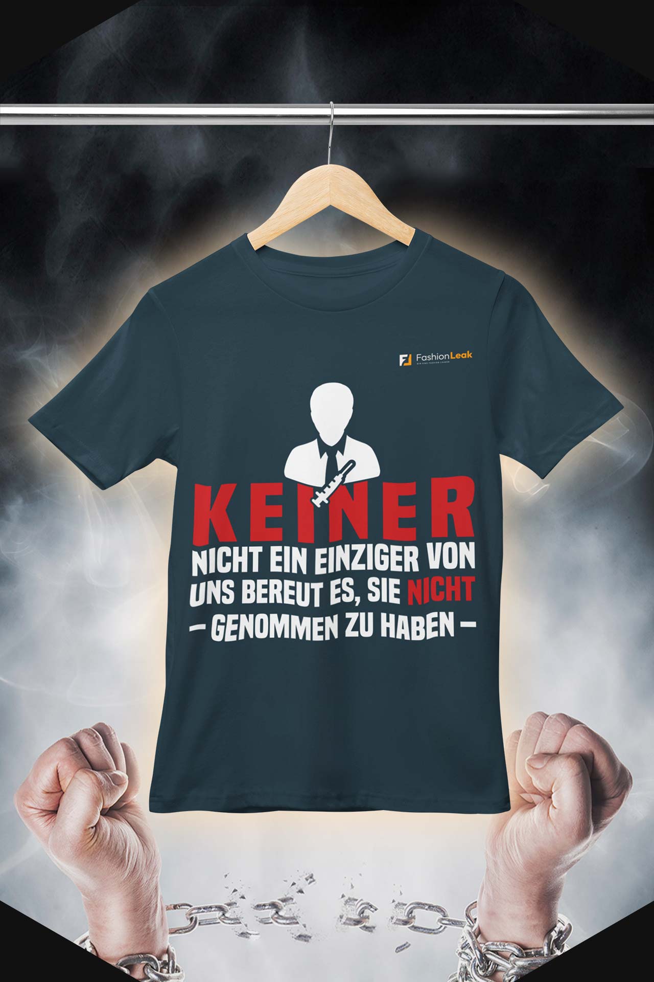 HerrenLeak T-Shirt (Normalfit) - The Vaxno