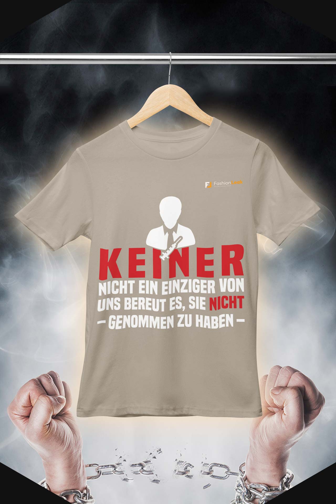 HerrenLeak T-Shirt (Normalfit) - The Vaxno