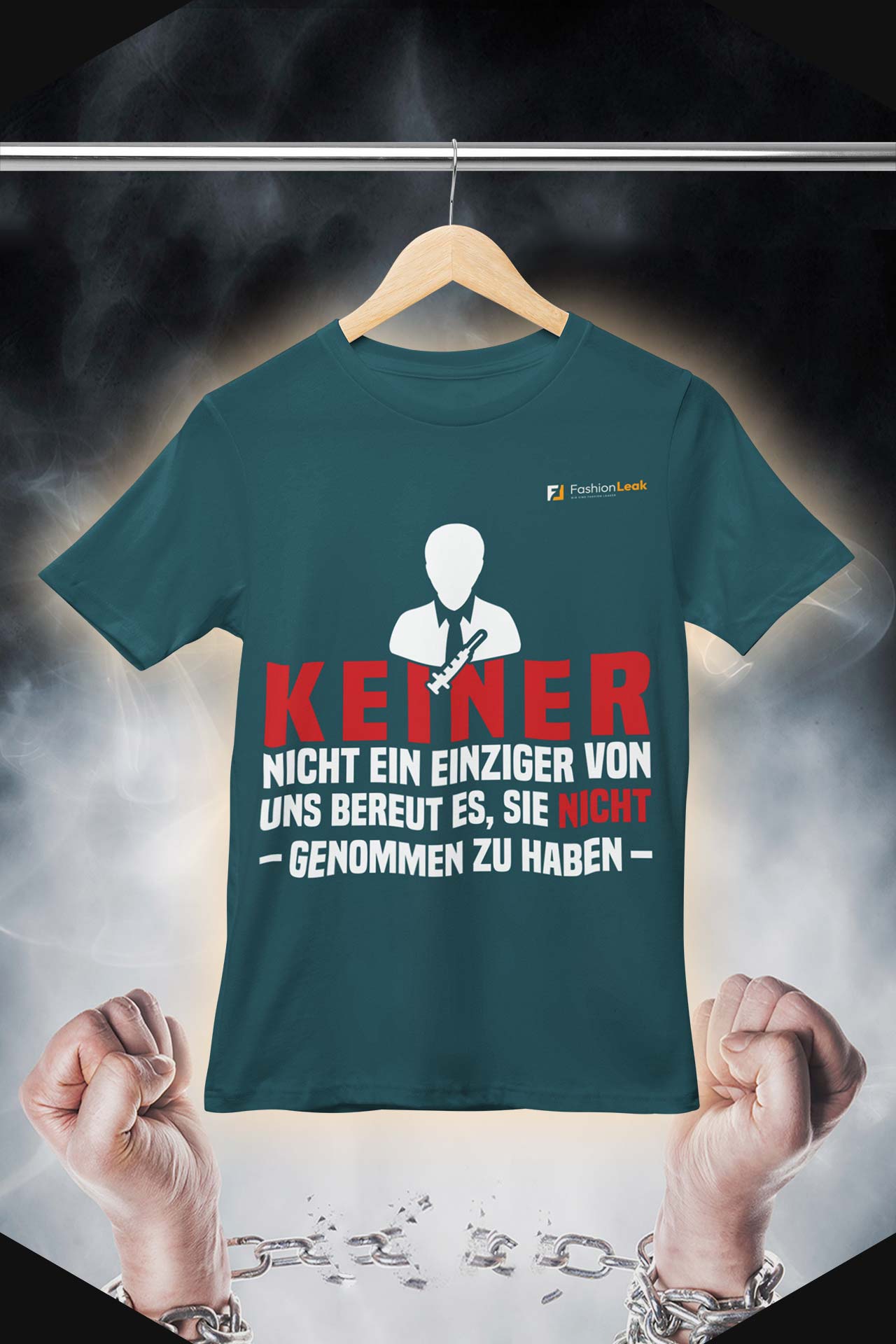 HerrenLeak T-Shirt (Normalfit) - The Vaxno