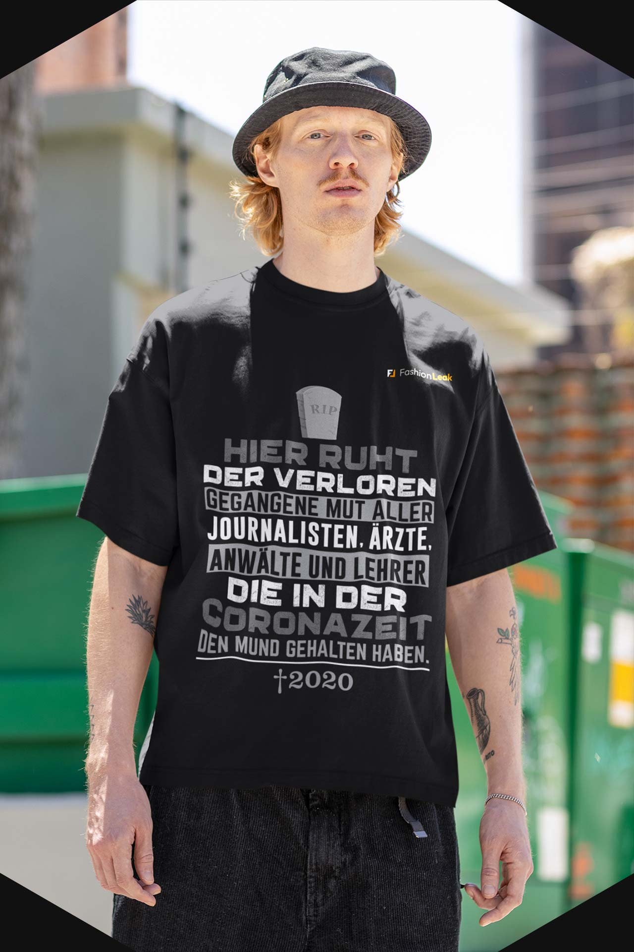 HerrenLeak T-Shirt (Oversize) - The C-Ripper