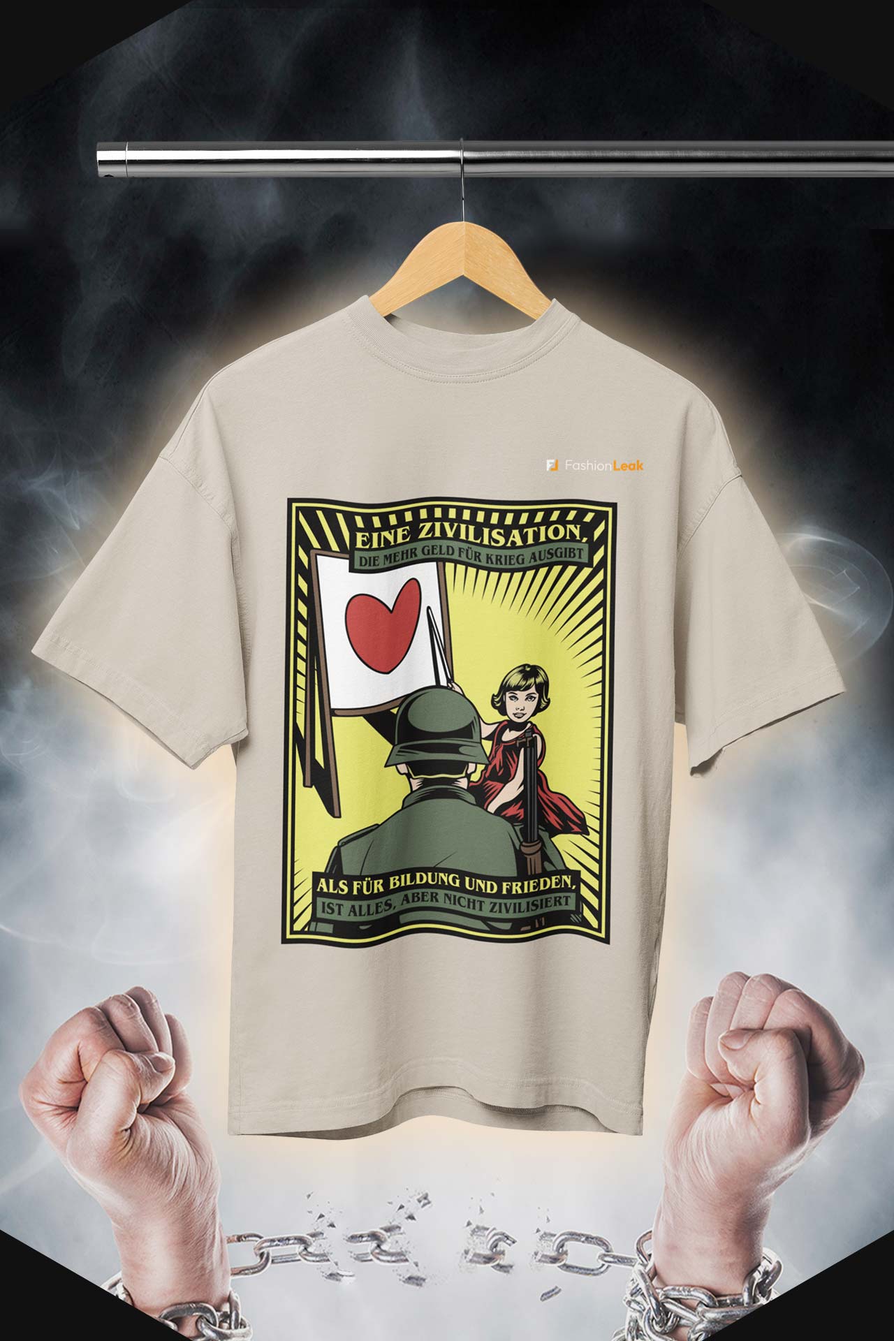 HerrenLeak T-Shirt (Oversize) - The Civilizer