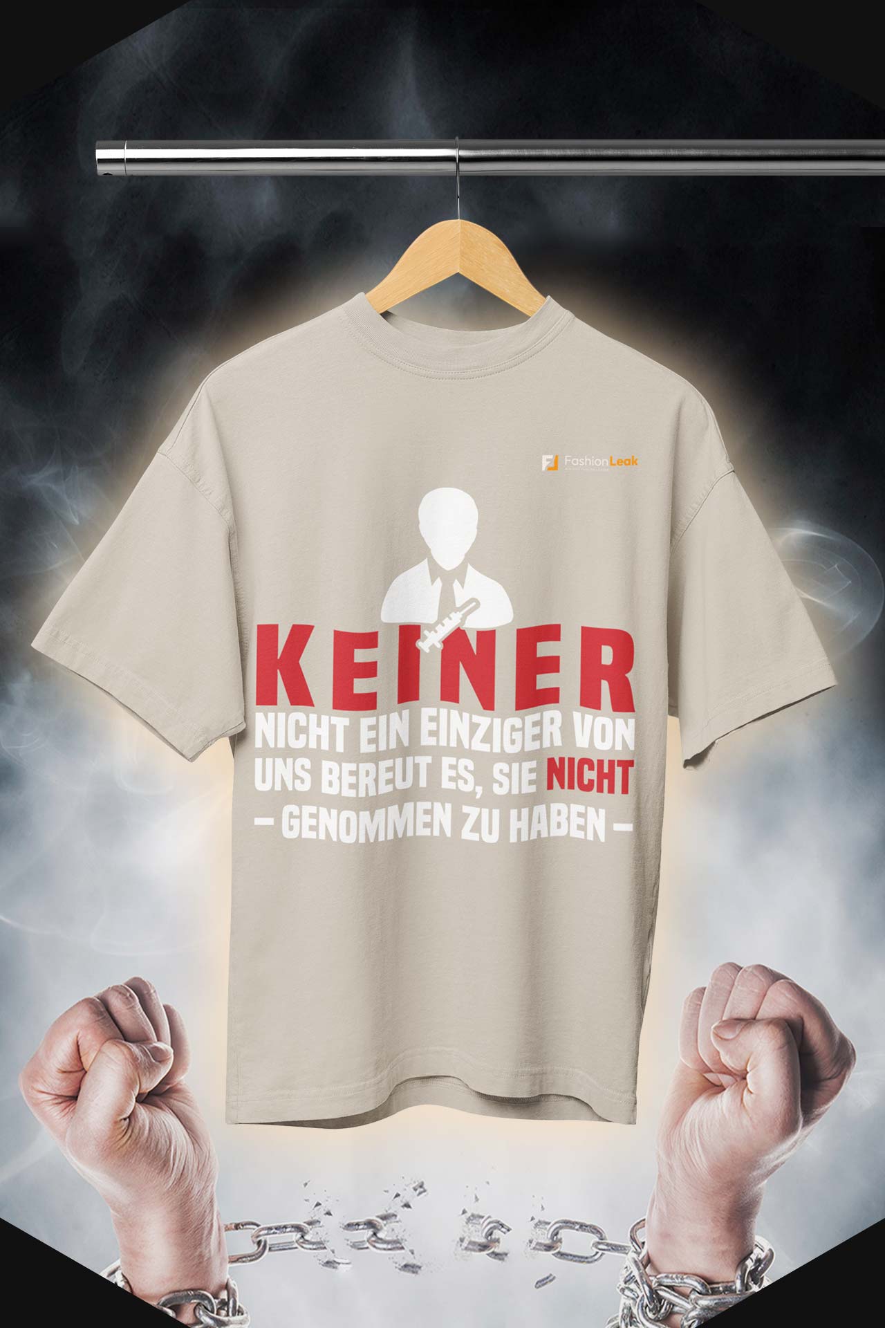HerrenLeak T-Shirt (Oversize) - The Vaxno