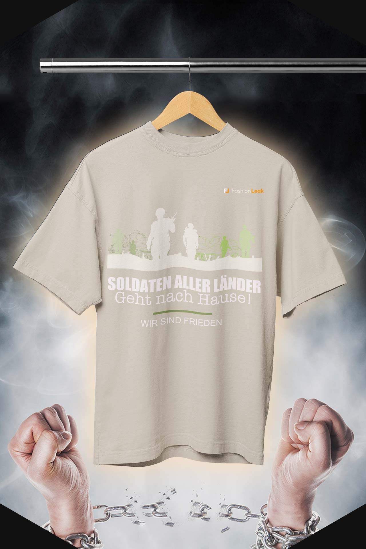 HerrenLeak T-Shirt (Oversize) - Freedom-Seeker