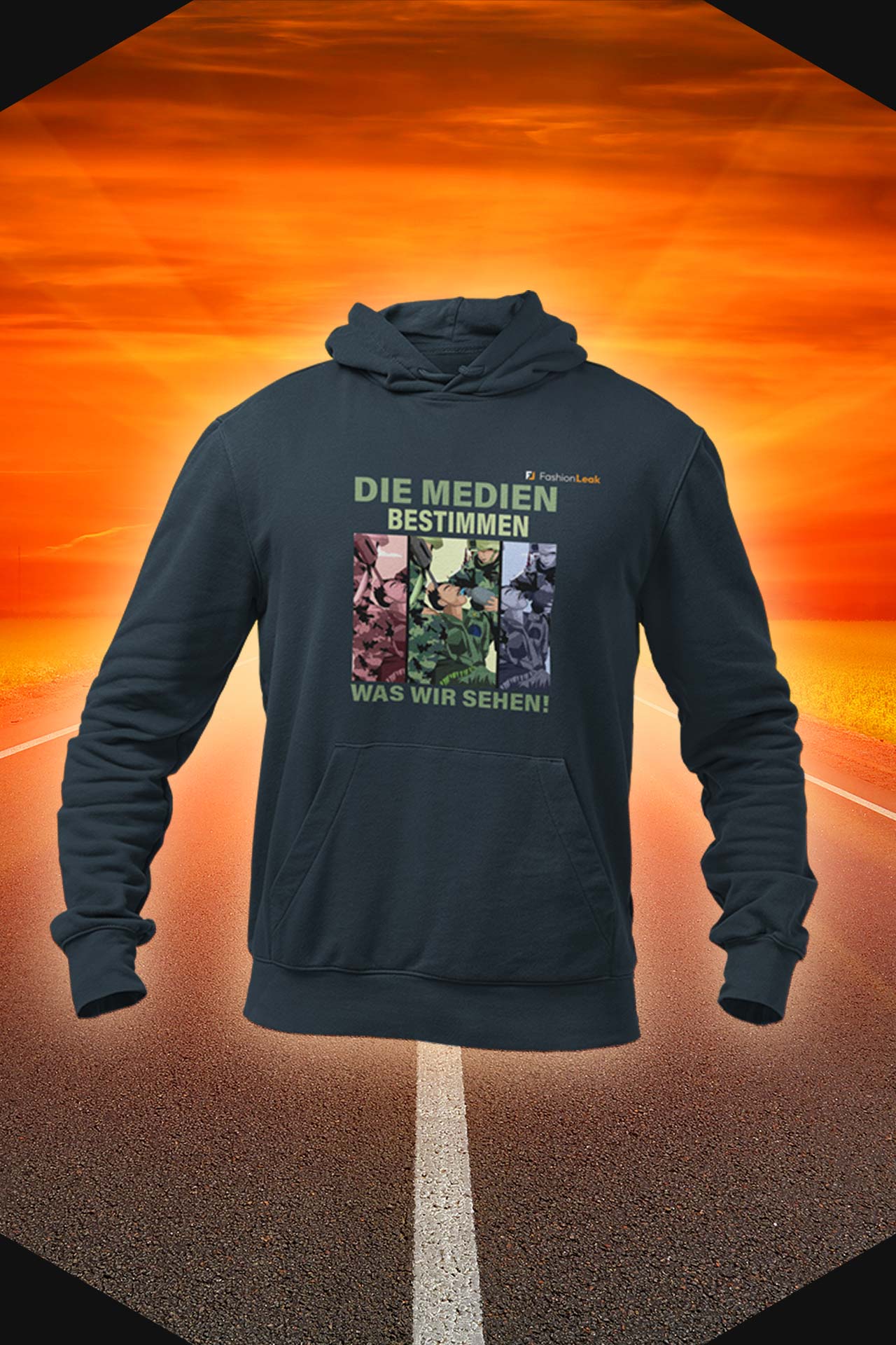 UnisexLeak Hoodie - The Brainwasher