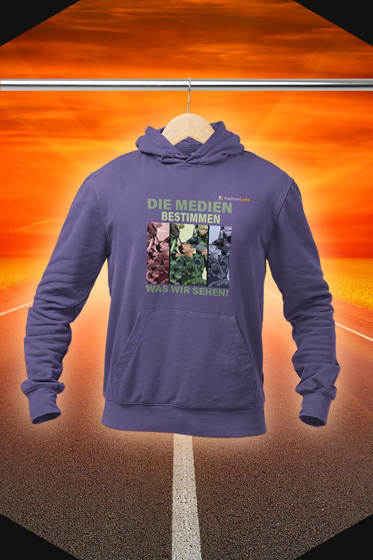 UnisexLeak Hoodie - The Brainwasher