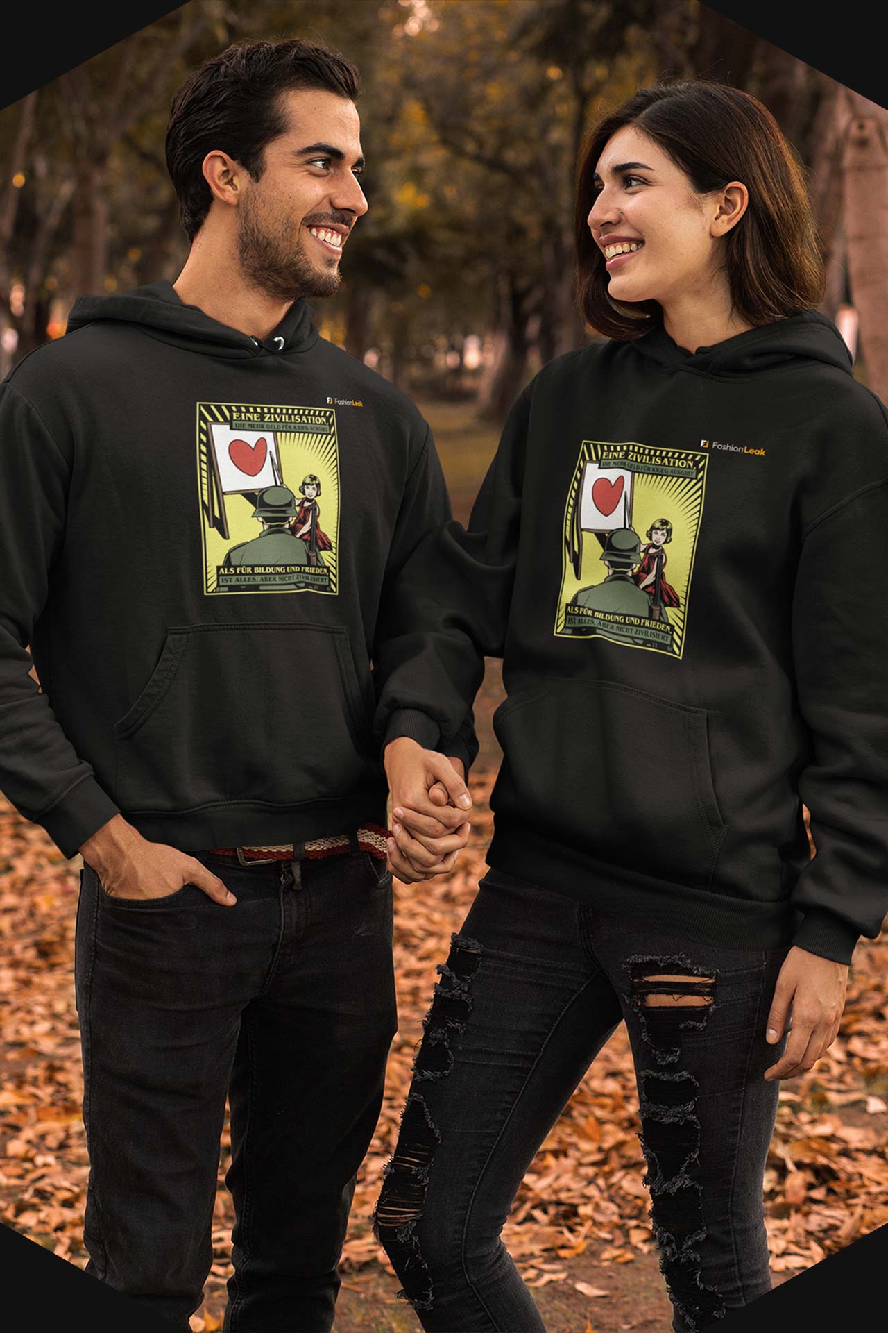 UnisexLeak Hoodie - The Civilizer
