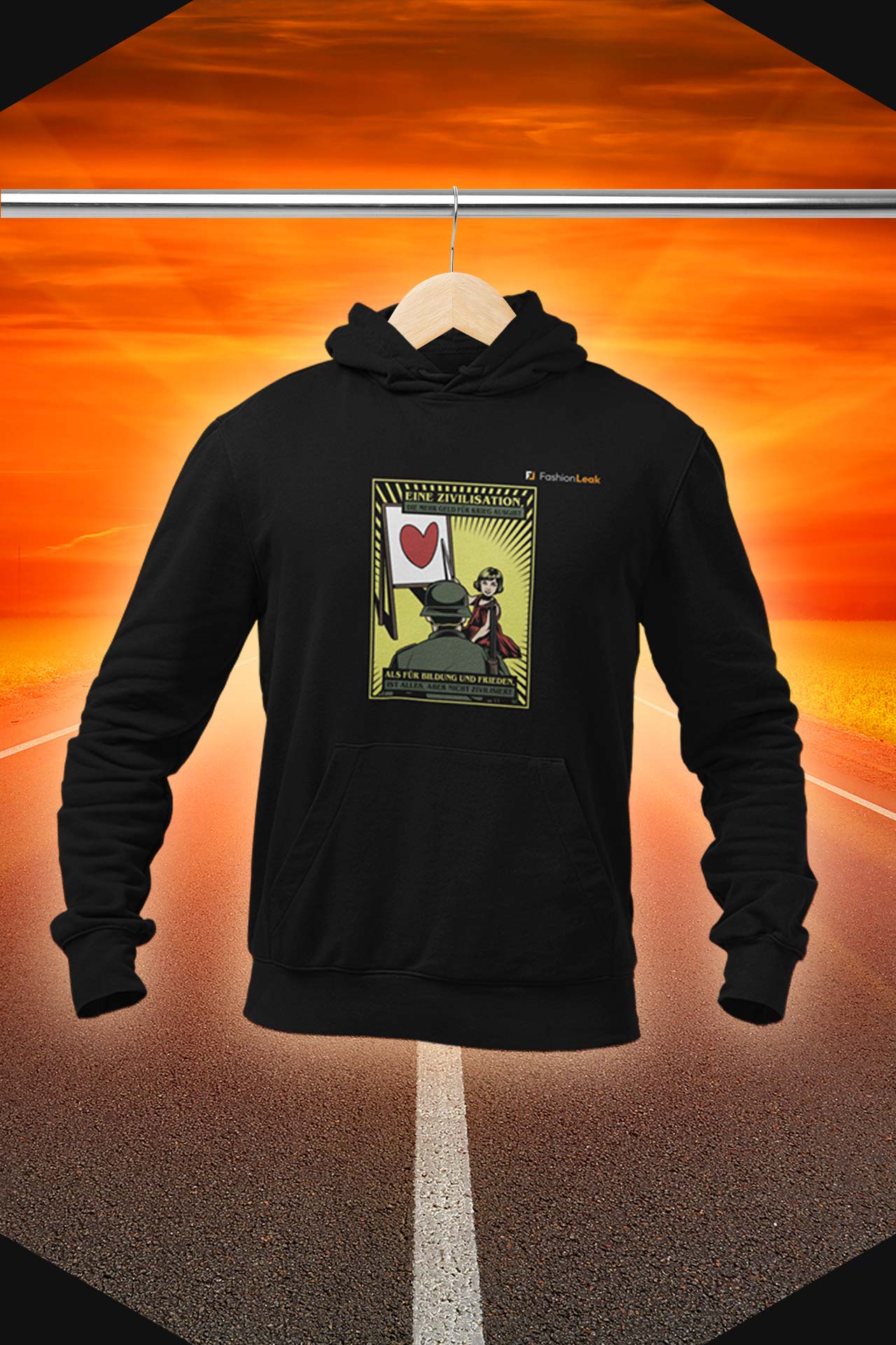 UnisexLeak Hoodie - The Civilizer